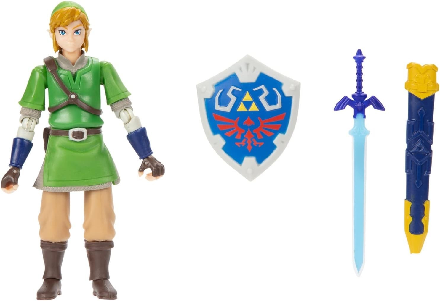 The Legend of Zelda Skyward Sword Link 4 Inch Action Figure – Loose