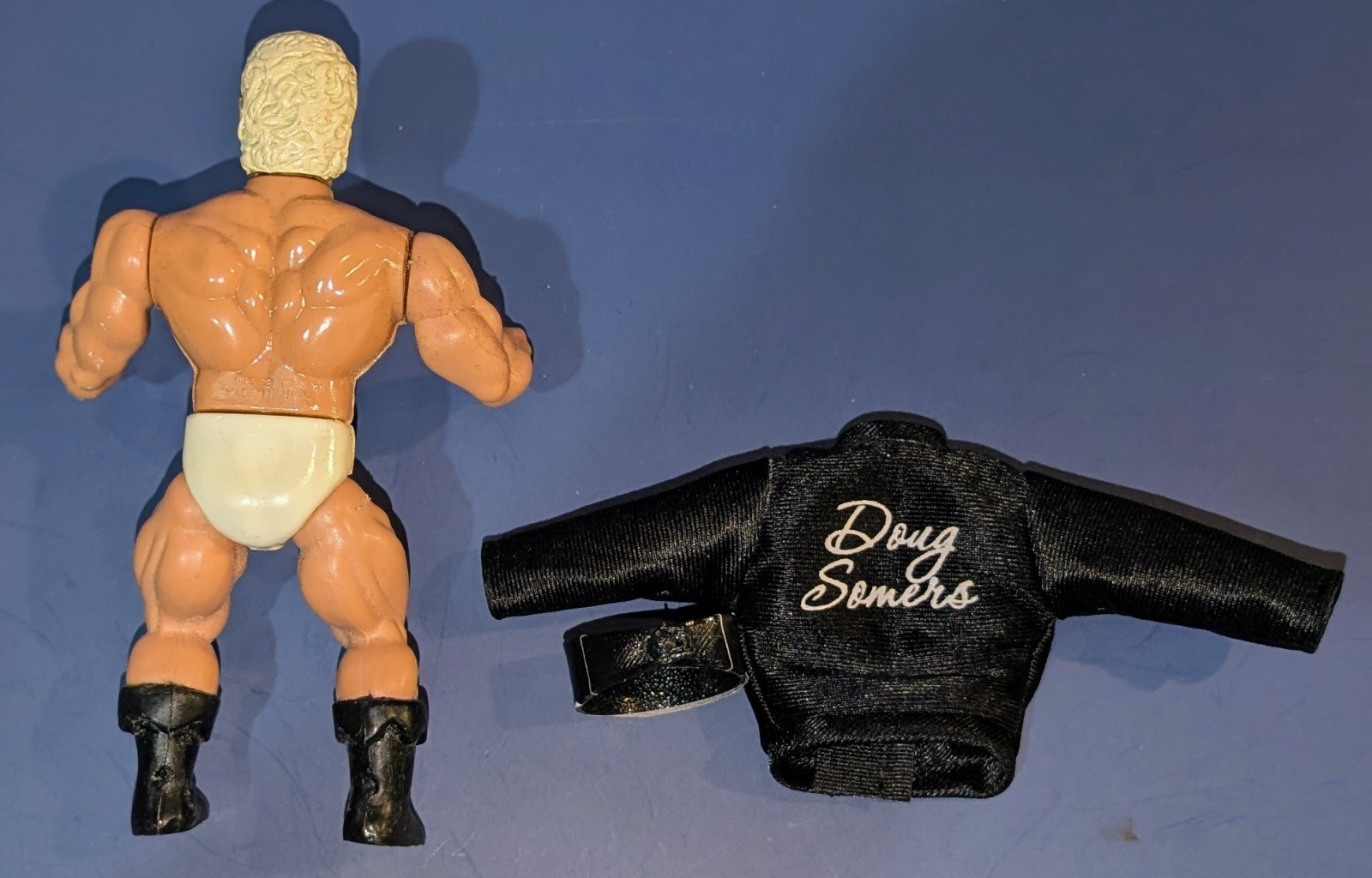 1985 Remco AWA Mat Mania Pretty Bo Doug Somers Wrestling Figure W/ Jacket & Belt