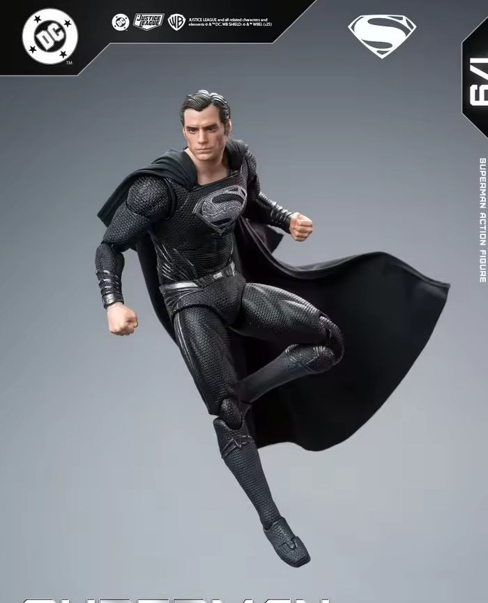 2025 Fondjoy Superman Action Figure 1/9 Scale PVC Movable Joints Collectible Toy
