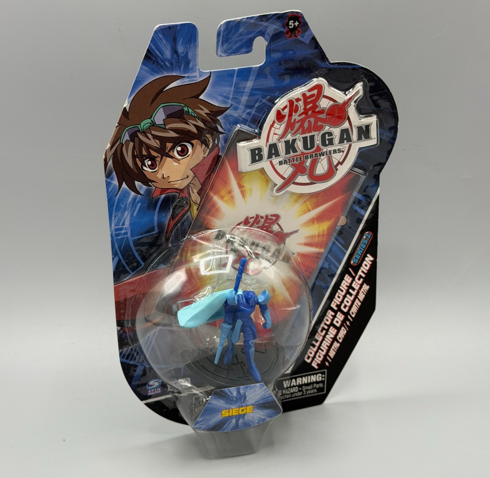 Bakugan Battle Brawlers Siege 2″ Figure Series 1 Spin Master 2007 New Sealed