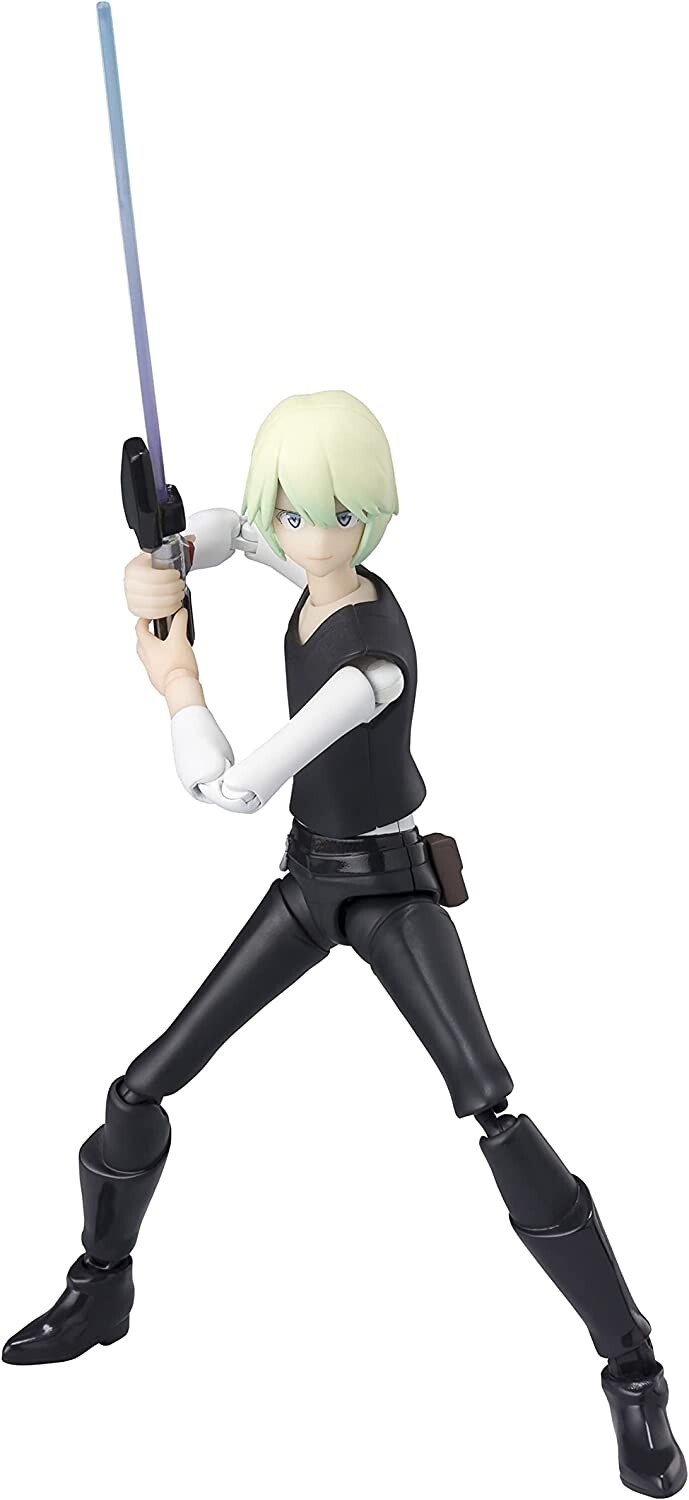STAR WARS VISIONS KARRE Action Figure Black 5.51in PVC BANDAI S.H.Figuarts Toy