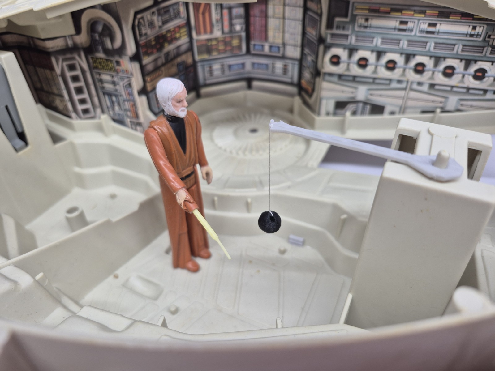 Star Wars Millenium Falcon Jedi Training Ball & Arm Repro Kenner 1979 for Vntg