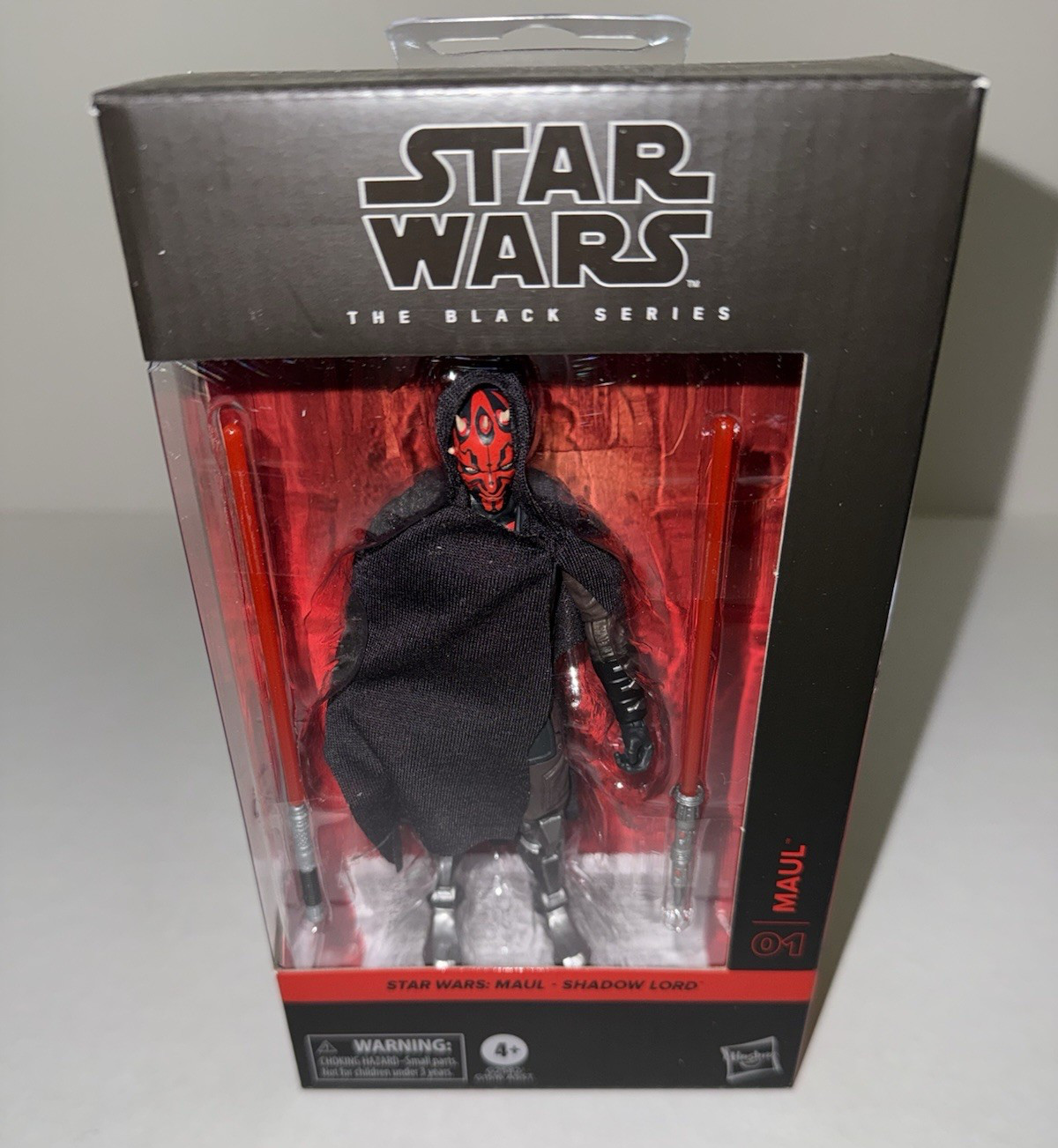 Star Wars The Black Series Maul 6″ Figure #01 Maul Shadow Lord New