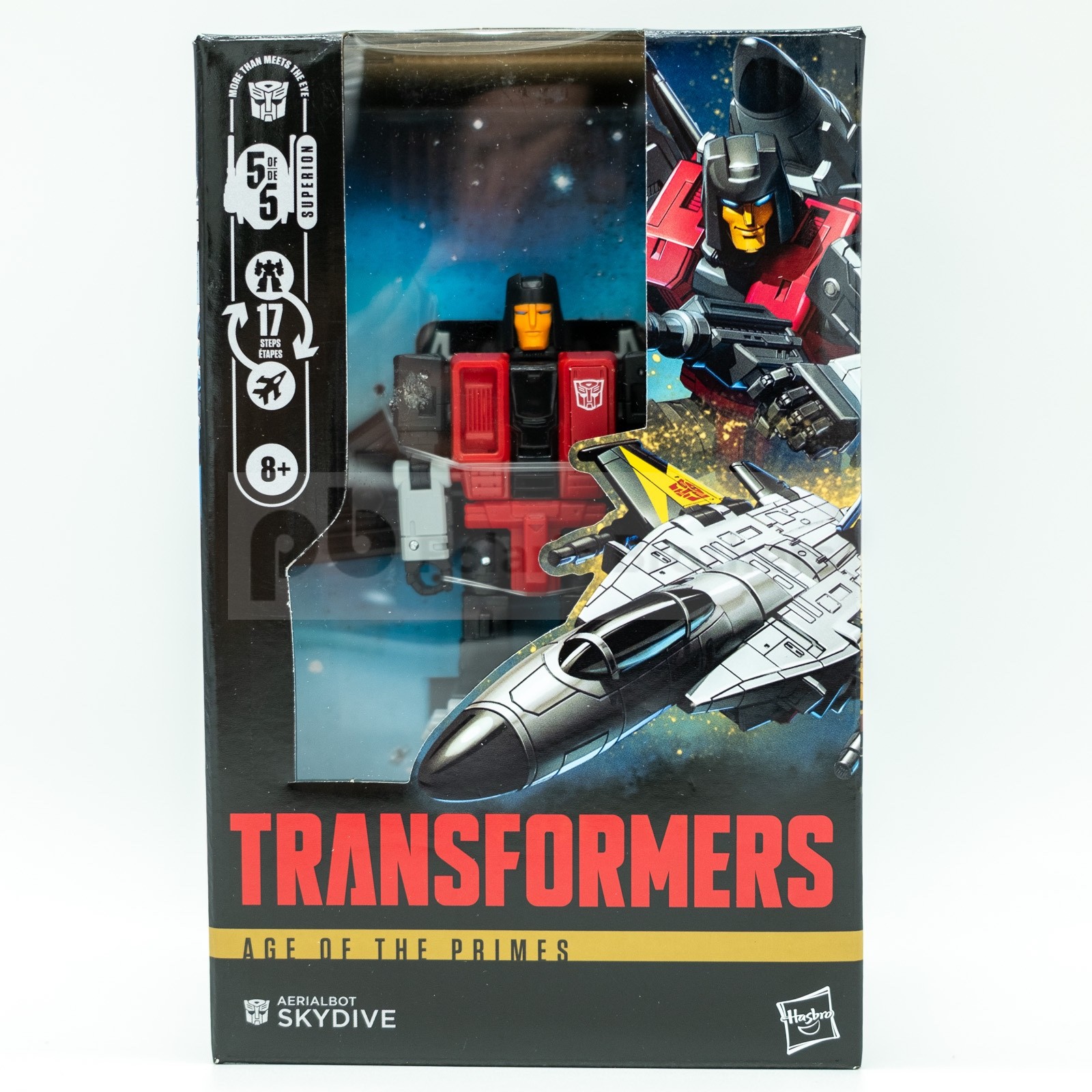 Transformers Age Of The Primes Aerial Bot Skydive Superion 5/5 – In Stock!