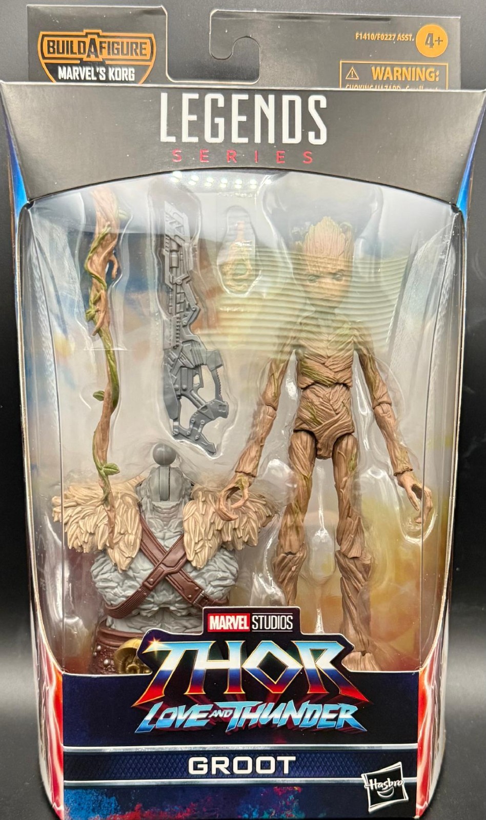 Marvel Legends Series – Groot – Love and Thunder – BAF=KORG – 2022