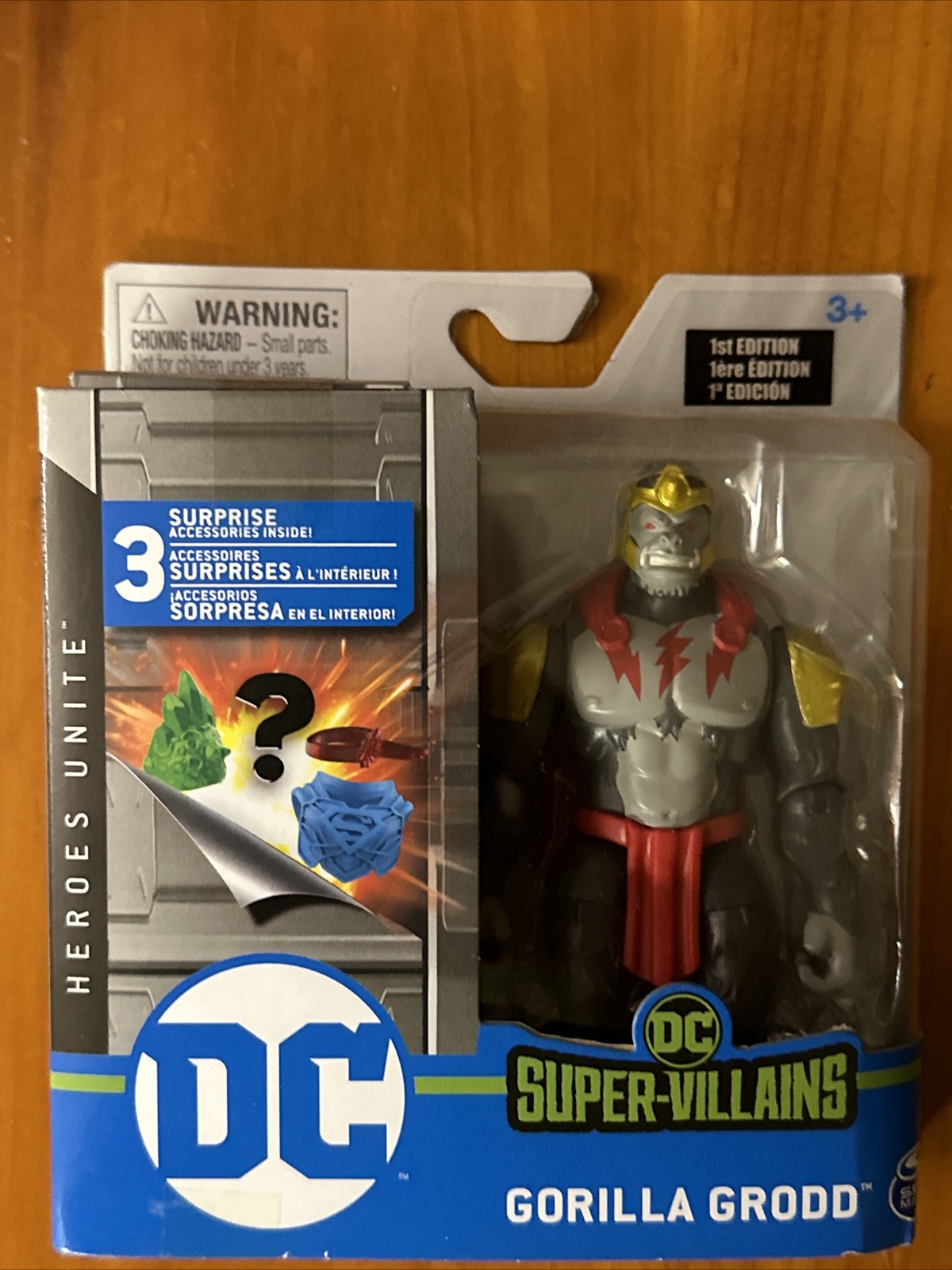 GORILLA GRODD 5″ Action Figure DC Super Villains / Spin Master 2020 MOC