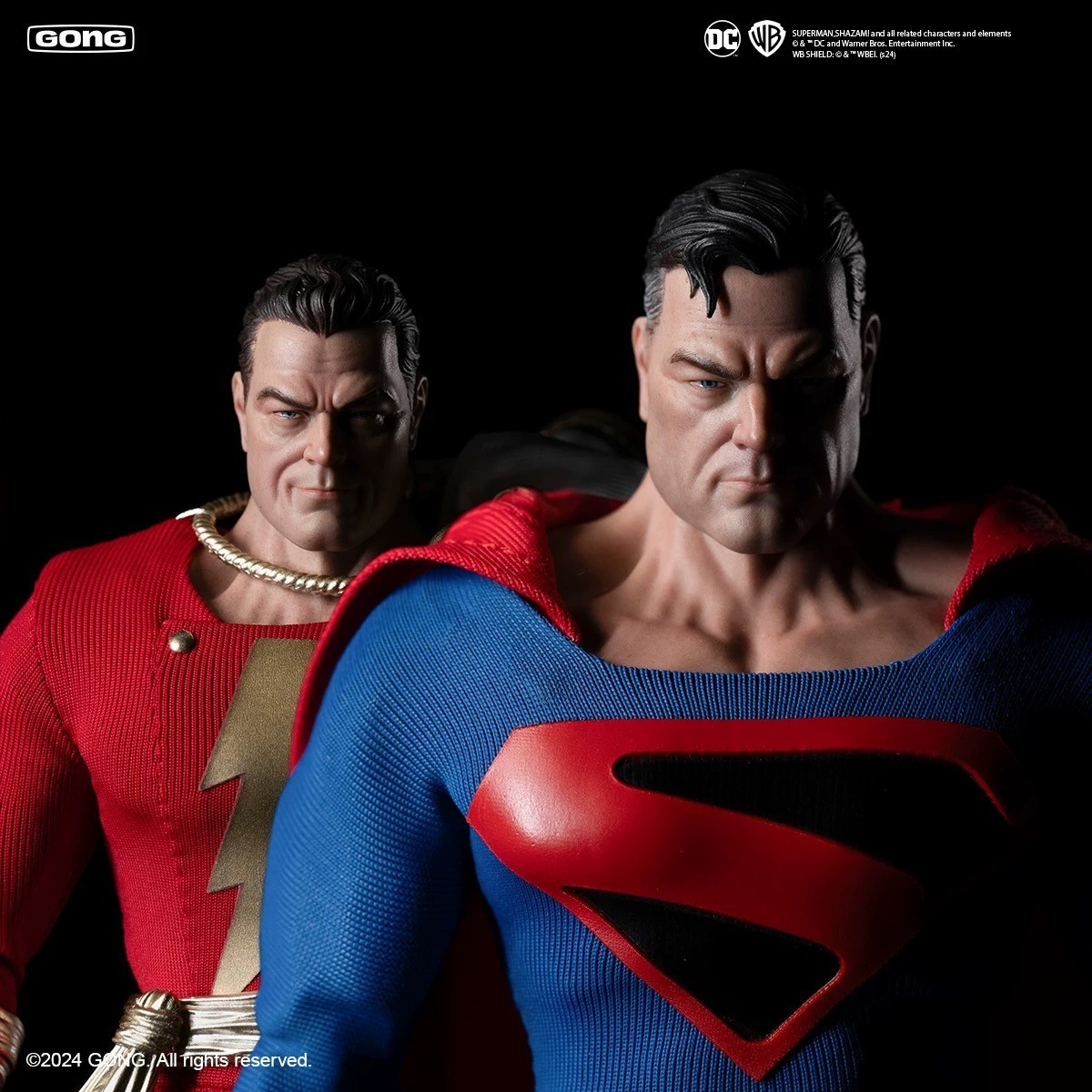 POPMART GONG 1/12 Kingdom Come Shazam Collectible Male Action Figure Normal Ver.