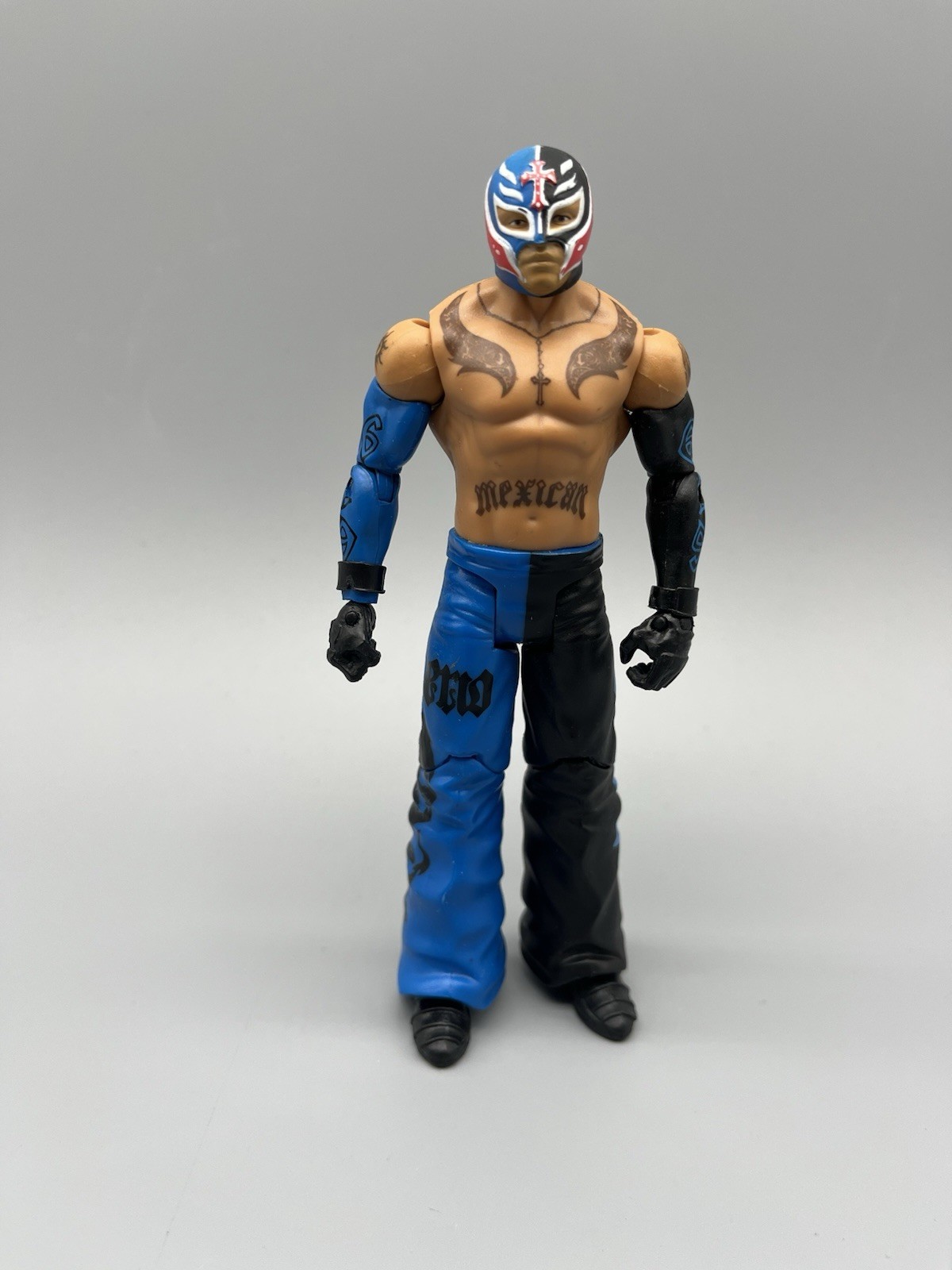 WWE Rey Mysterio Basic Superstar Matchups Mattel Wrestling Action Figure Green