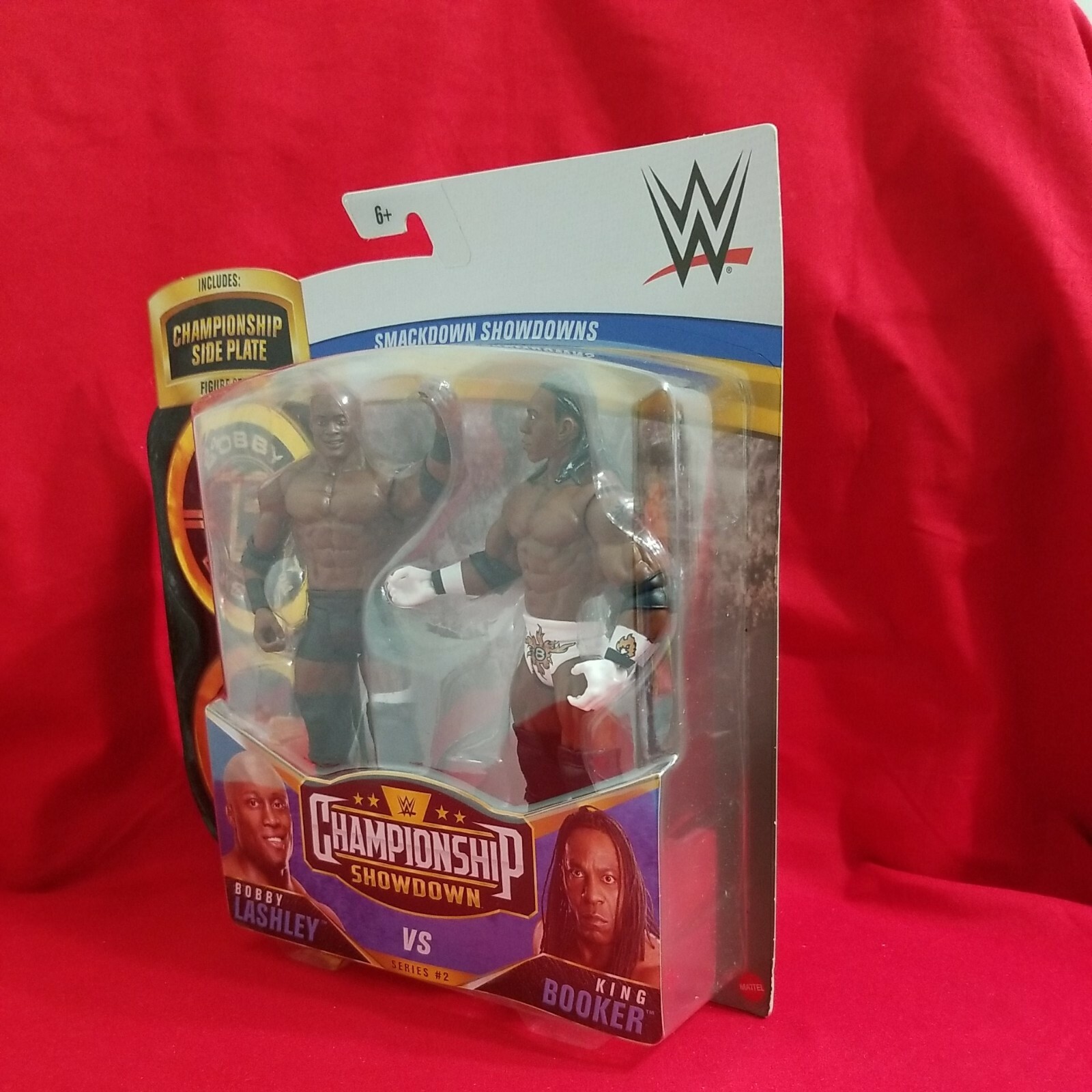 WWE Championship Showdown Series 2 w/Side Plates – B. Lashley vs King Booker