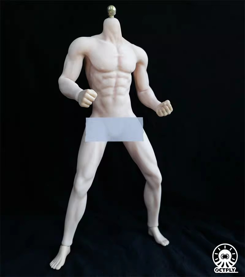 OCTPLY OM001 1/6 Male Strong Muscle Super Flexible Joint Body For 12”Figure