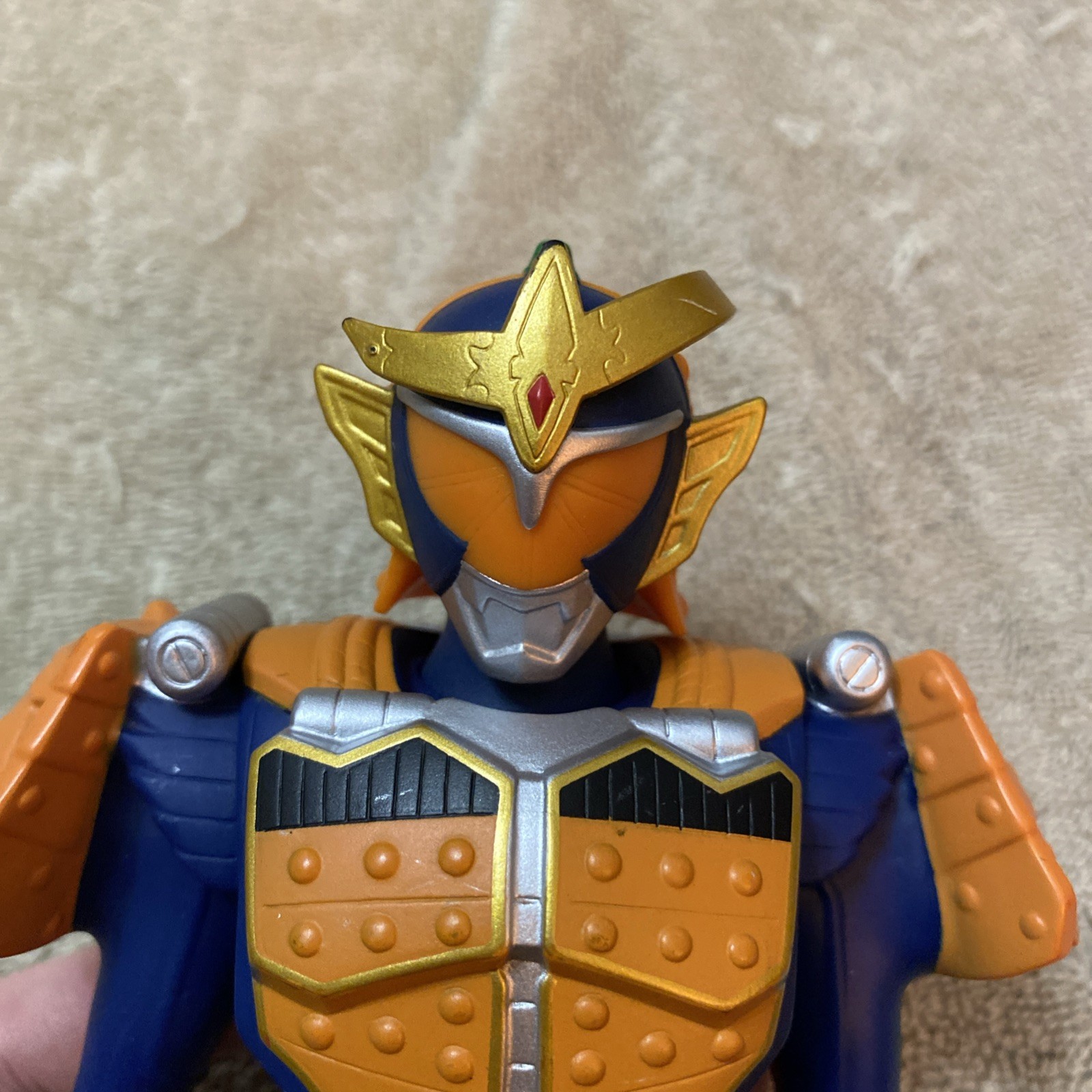 2013 Bandai Kamen Masked Rider Gaim Orange Arms 9.5″ Vinyl Figure