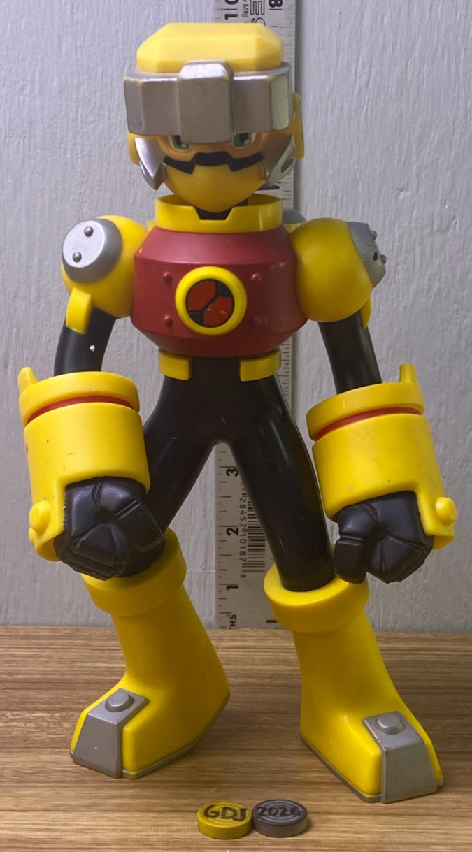 MegaMan NT Warrior GutsSoul Action Figure 9.5″ Mattel, Nintendo -GDJ-A-1019