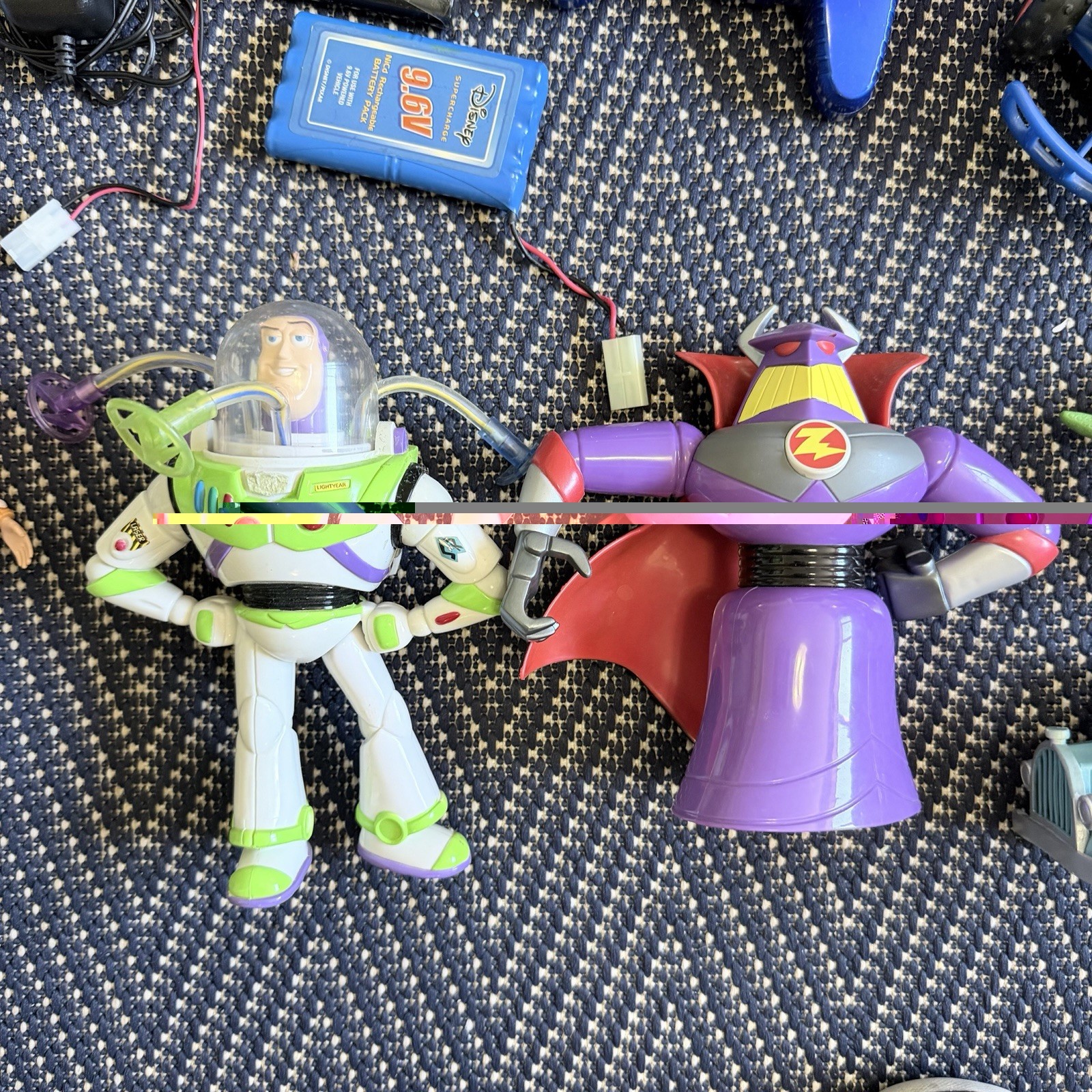 Toy Story Toys Lot Buzz Woody Green Aliens RC Rex Jessie Disney World Ride