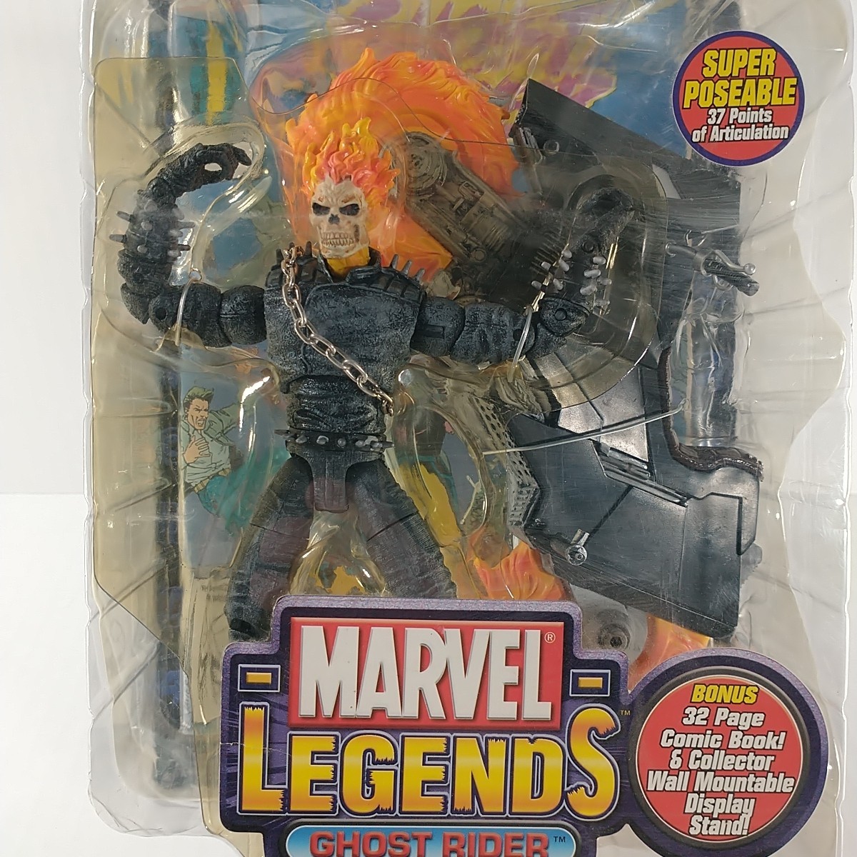 ToyBiz Marvel Legends Series III 3 Set Of 4 Ghost Rider Daredevil Wolverine Thor