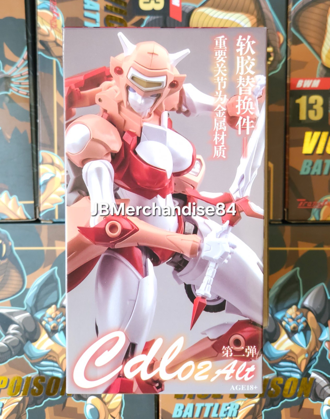CDL-02 ALT Elita One MP Scale Arcee With Upgrade Kit SEALED🇺🇲NEW!