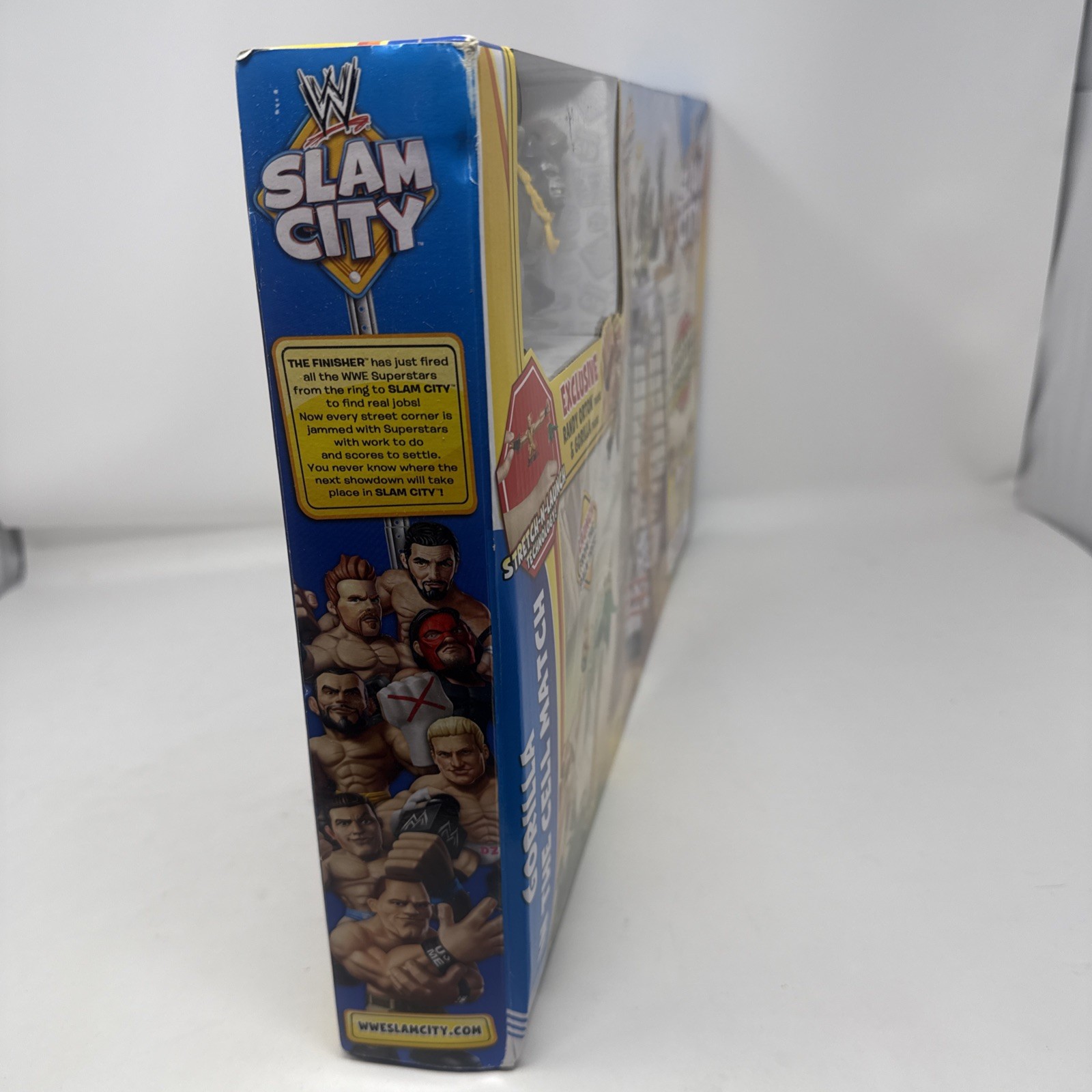 WWE Slam City Gorilla In The Cell Match Randy Orton & Gorilla Figures NEW