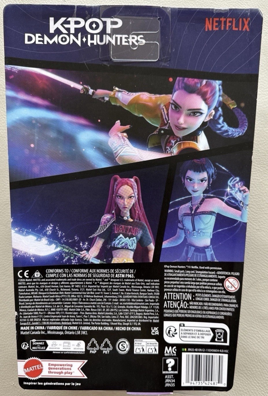 KPop Demon Hunters HUNTR/X: Zoey “How It’s Done” Doll SHIPS ASAP