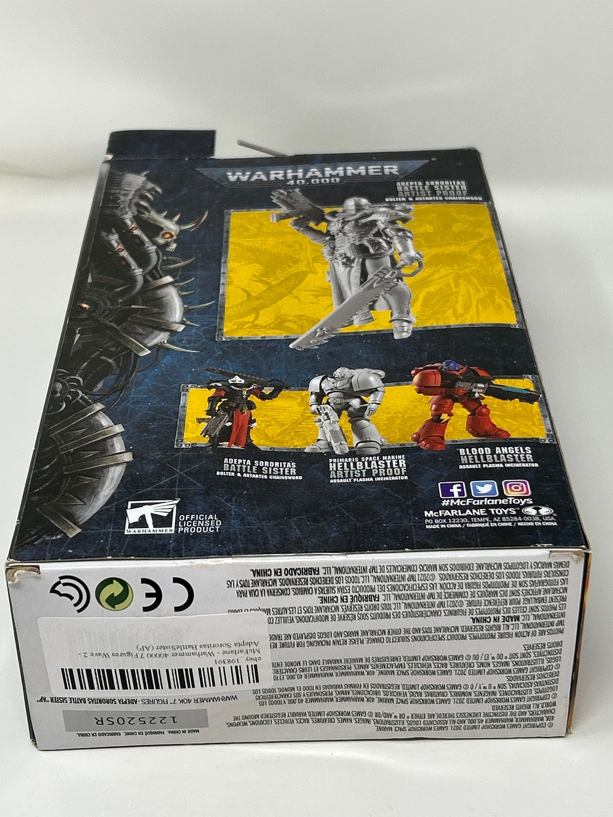 McFarlane – Warhammer 40000 7 Figures Wave 2 – Adepta Sororitas BattleSister AP