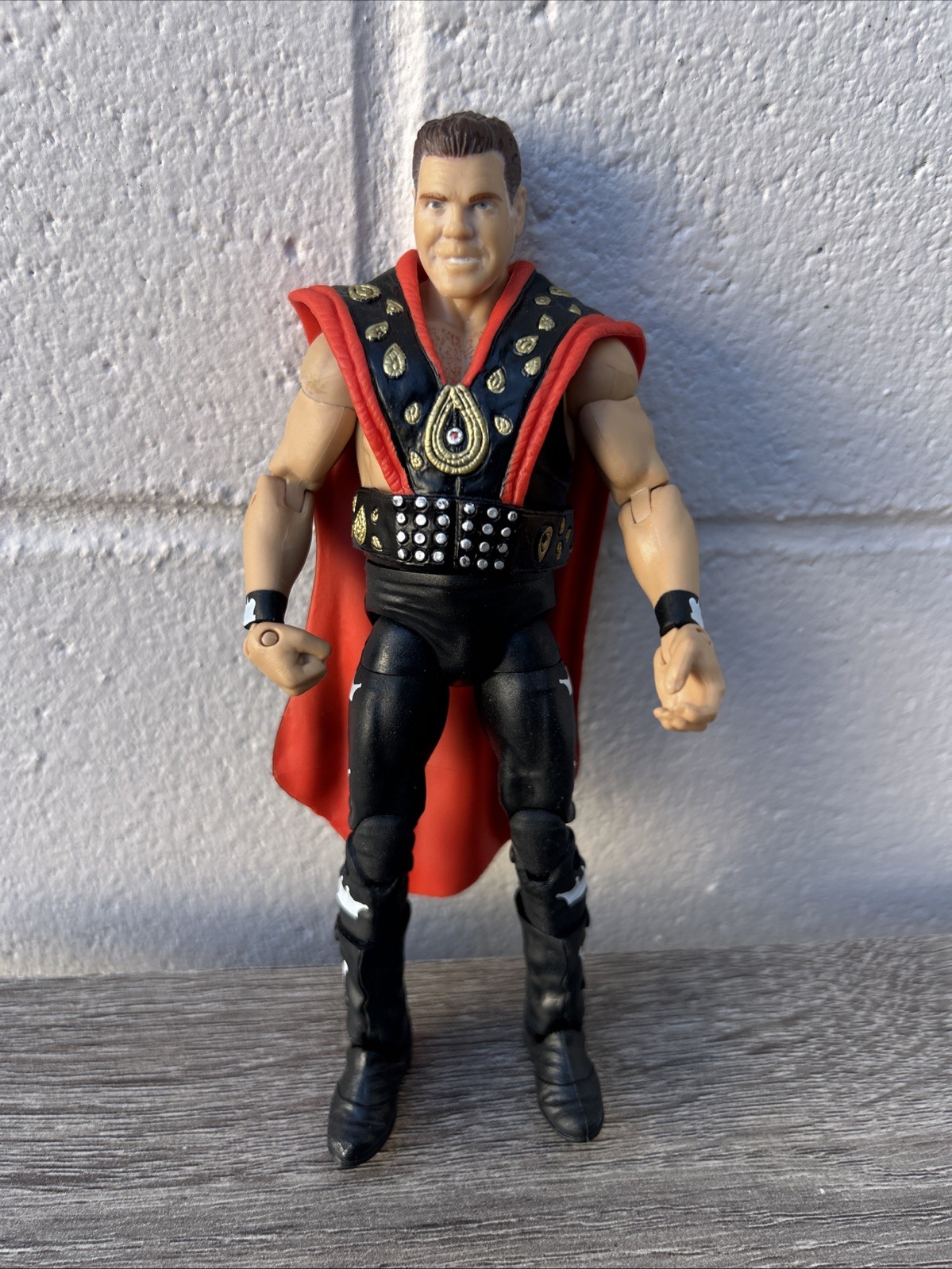 Jerry The King Lawler Elite Series 18 WWE Mattel Action Figure NO CROWN