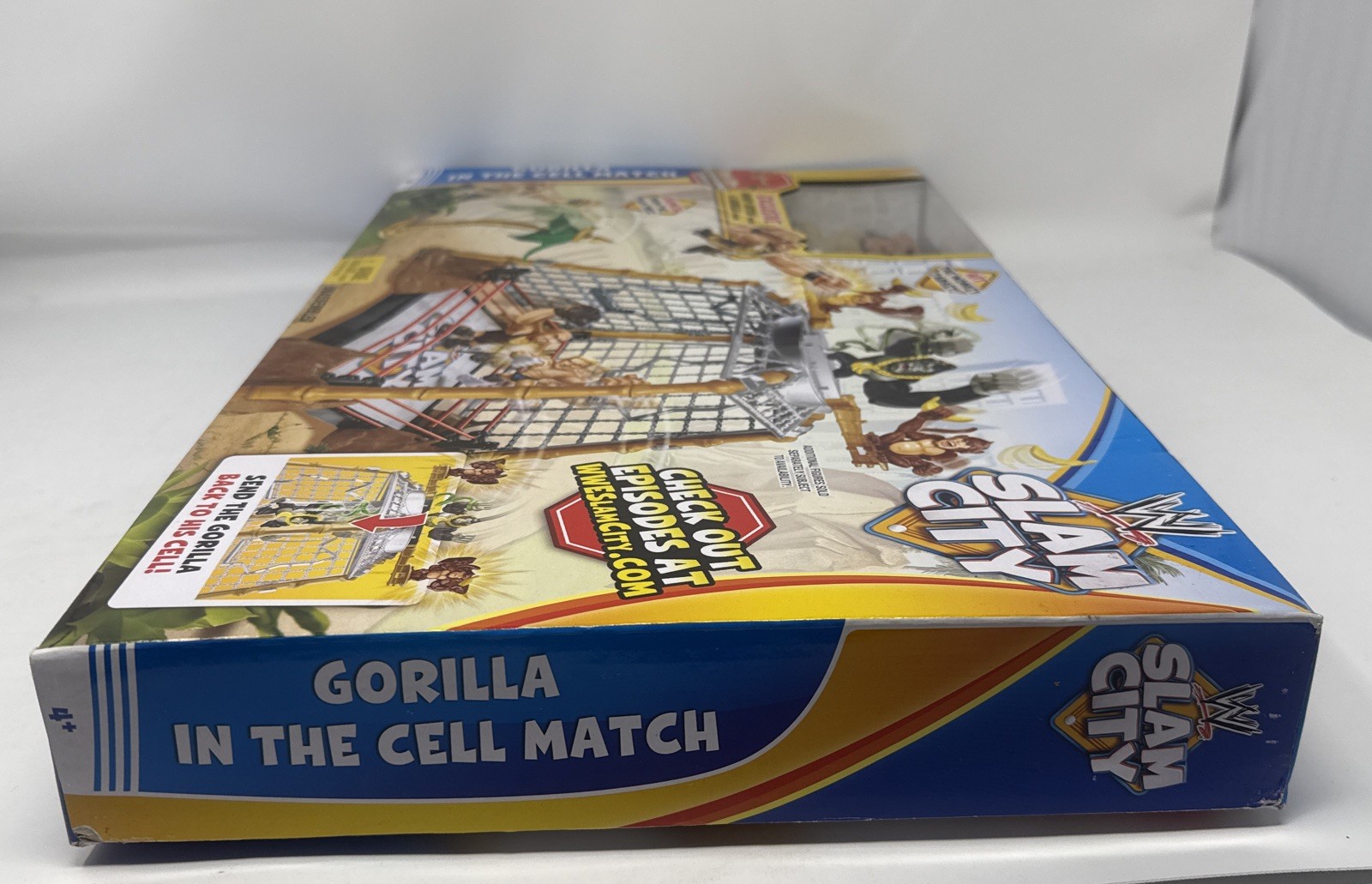 WWE Slam City Gorilla In The Cell Match Randy Orton & Gorilla Figures NEW