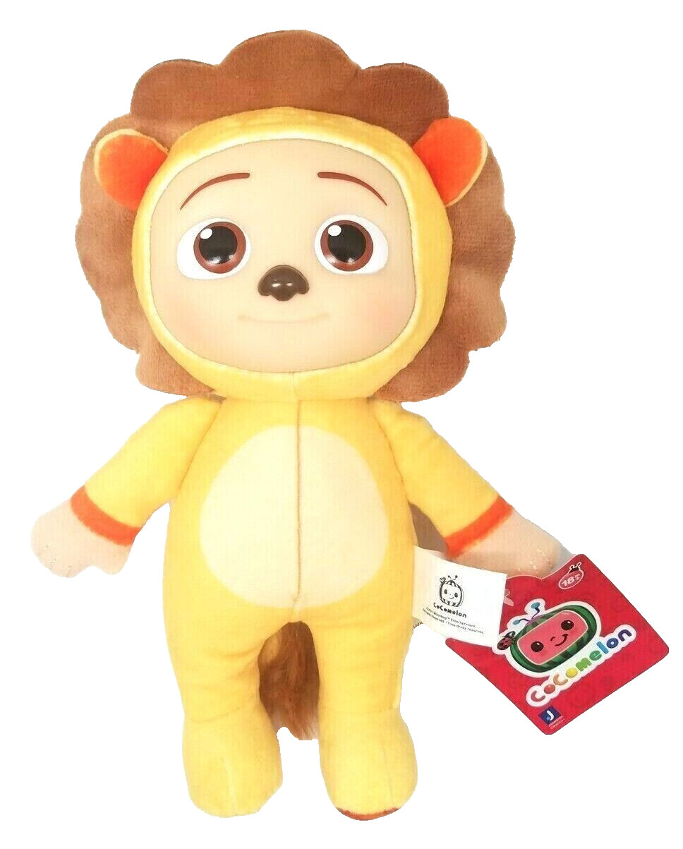CoComelon Plush JJ LION King of the Pride Outfit 8″in Stuffed Animal Costume NEW
