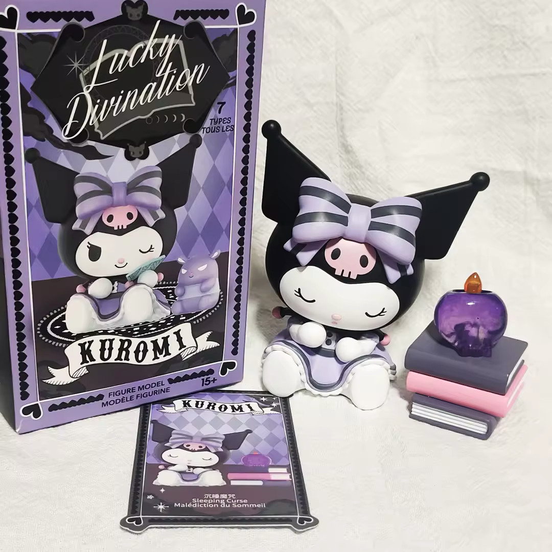MINISO Sanrio Kuromi Lucky Divination Series Blind Box Confirmed Figure Hot Toys