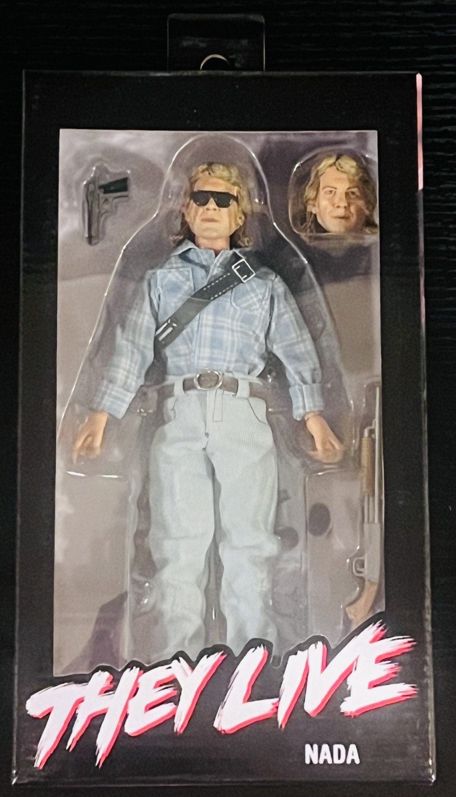 NECA THEY LIVE JOHN NADA 8″ CLOTH ACTION FIGURE ROWDY RODDY PIPER 2021 MISB