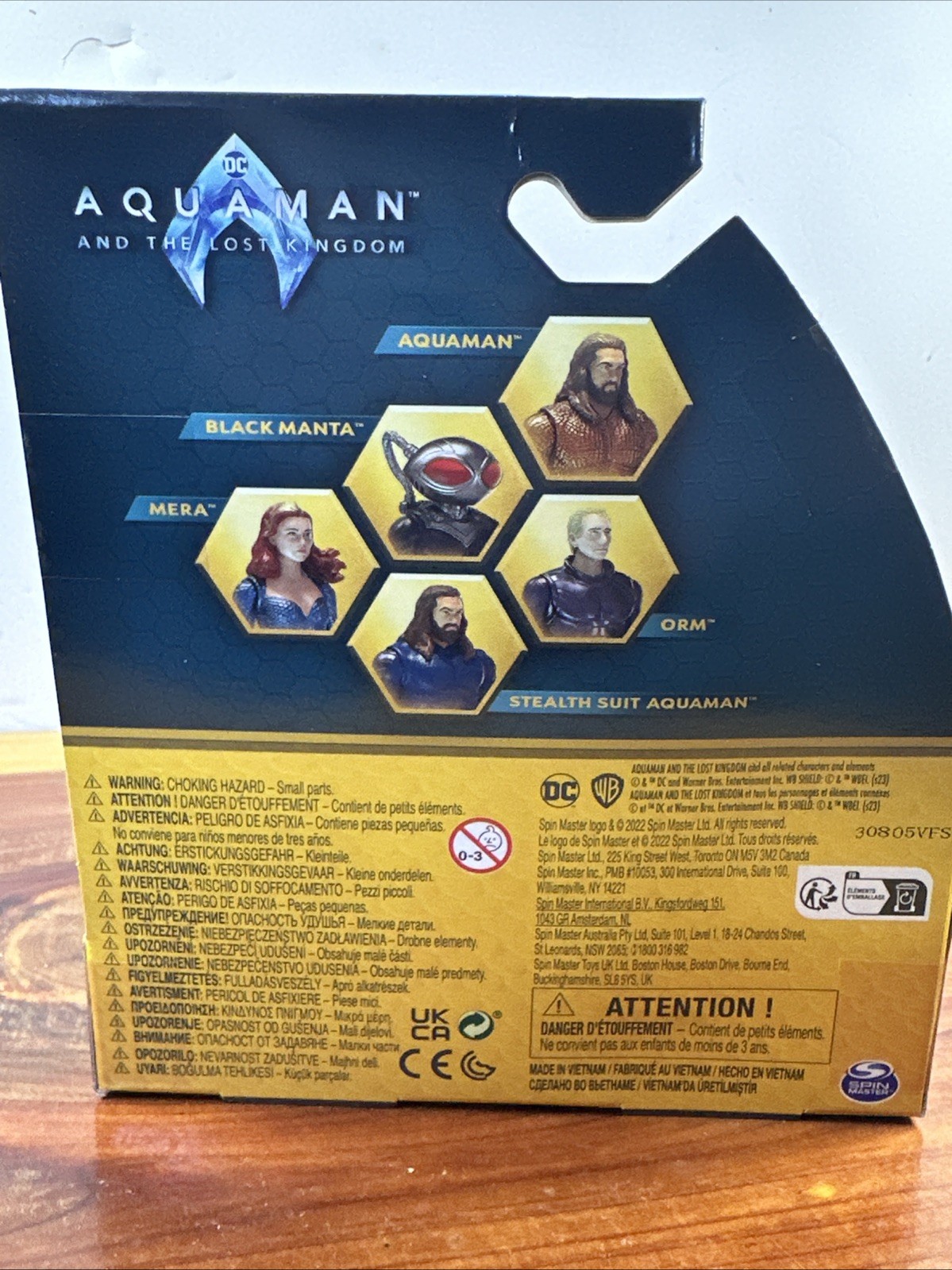 Spin Master DC Aquaman & The Lost Kingdom Aquaman 4″ Action Figure