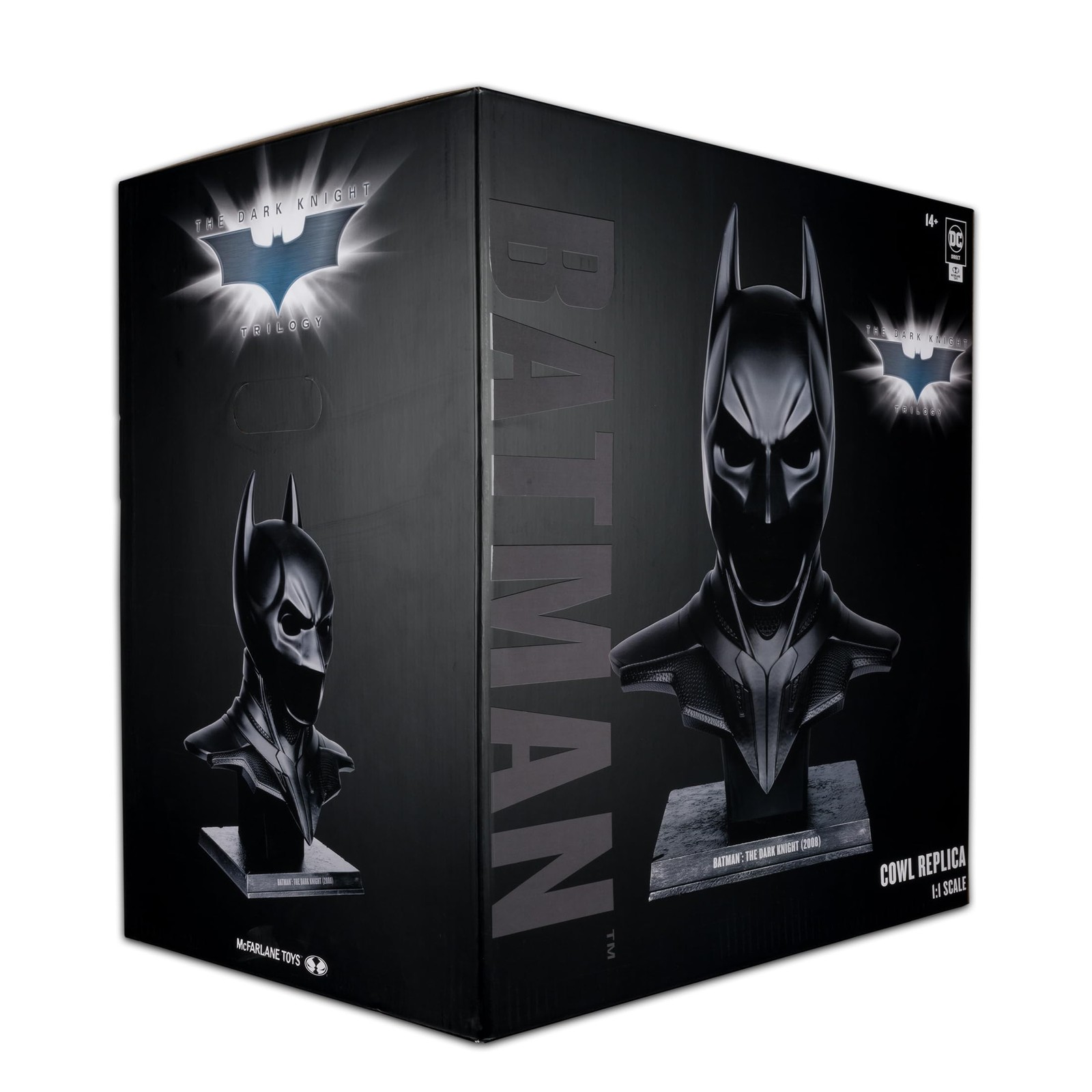 McFarlane Toys – DC Direct Batman: The Dark Knight (2008) Cowl Replica 1:1 Scale