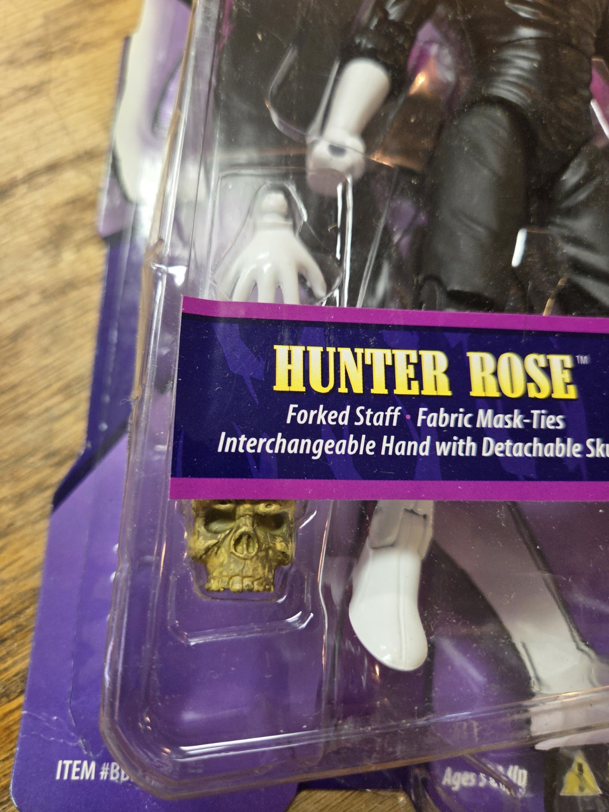 1998 Graphitti Matt Wagner Grendel Hunter Rose Action Figure Sealed Staff Mask
