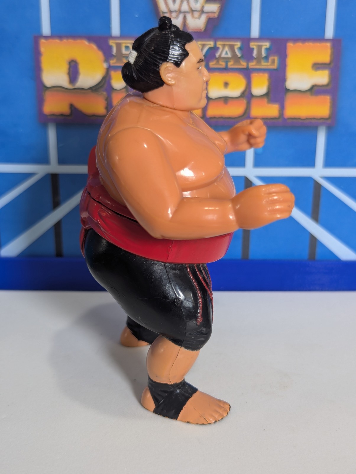WWF Hasbro Yoko Zuna – WWE Mattel LJN Vintage Titan Sports