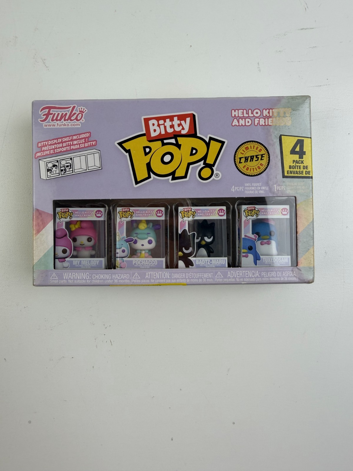 Funko Bitty Pop! Hello Kitty and Friends Vinyl Mini-Figures 4-Pack For Age 3+