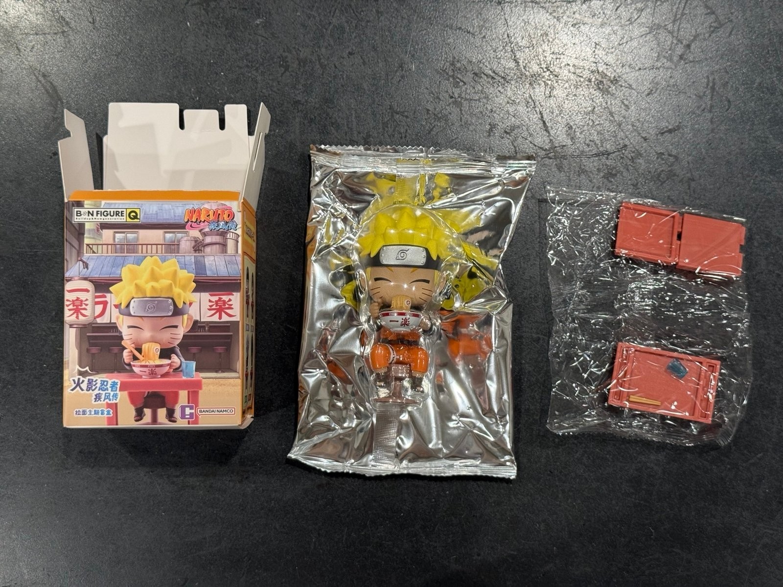 Naruto Uzumaki Naruto Ichiraku Ramen scene chibi figure toy collectible blind