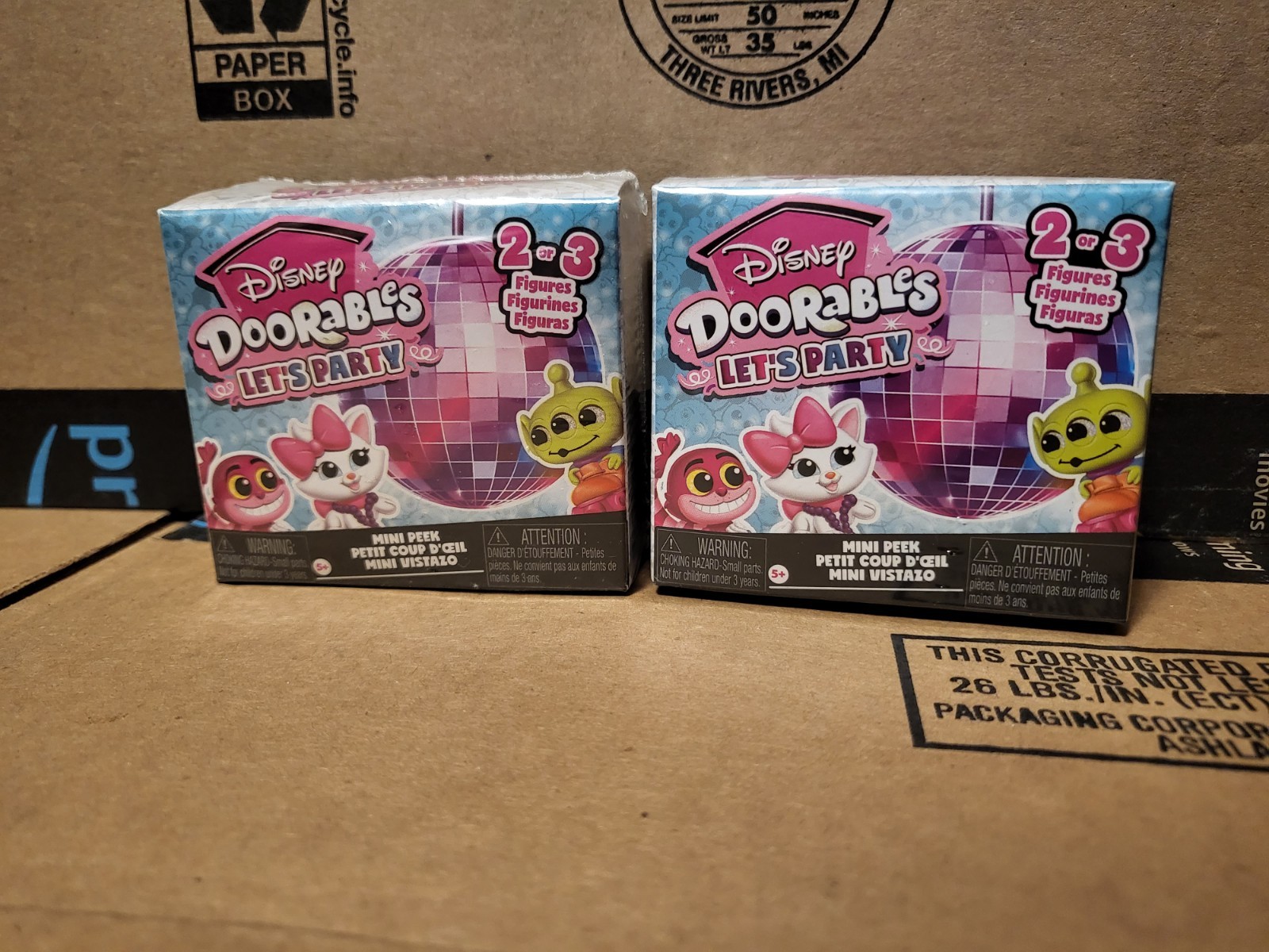 Series 14 Disney Doorables Lets Party Brand New 2 Unopened Boxes