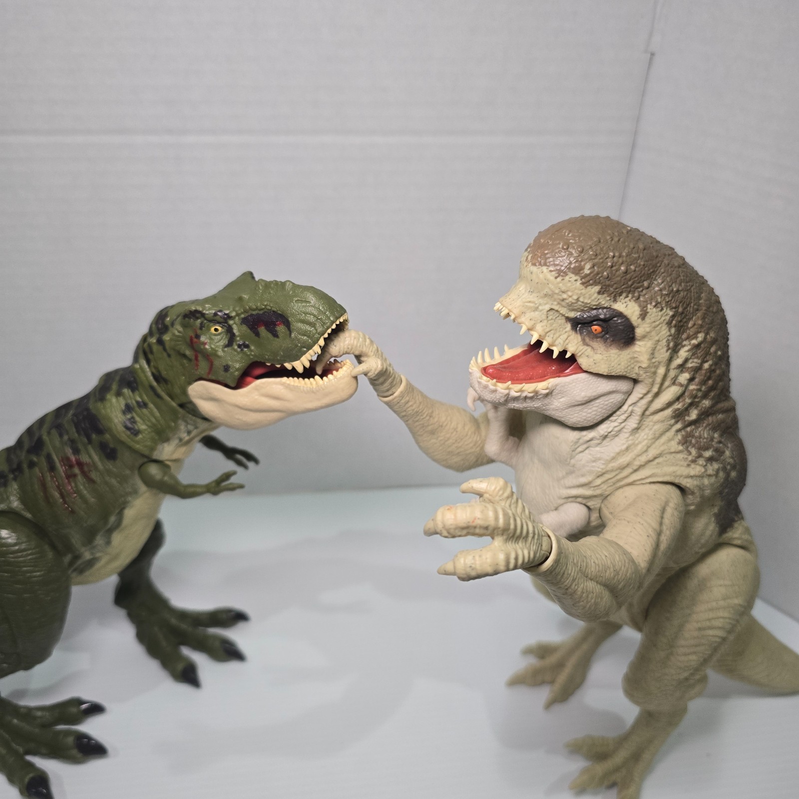 Jurassic World Rebirth Distortus Rex D-Rex & T-Rex Figure Lot Mattel Rare