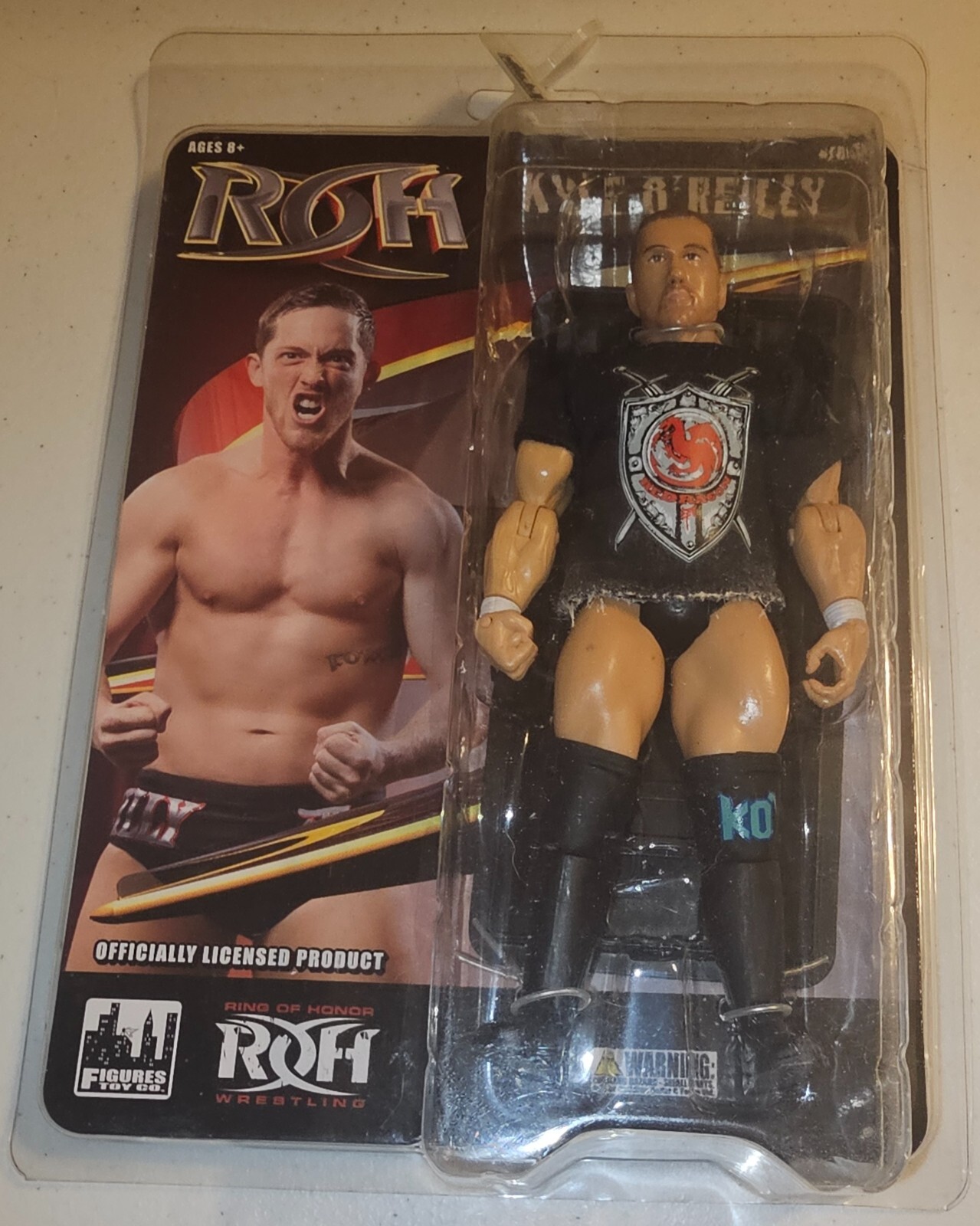 Figures Toy Company Ring of Honor Wrestling Series 2 Kyle O’Reilly Figure ROH