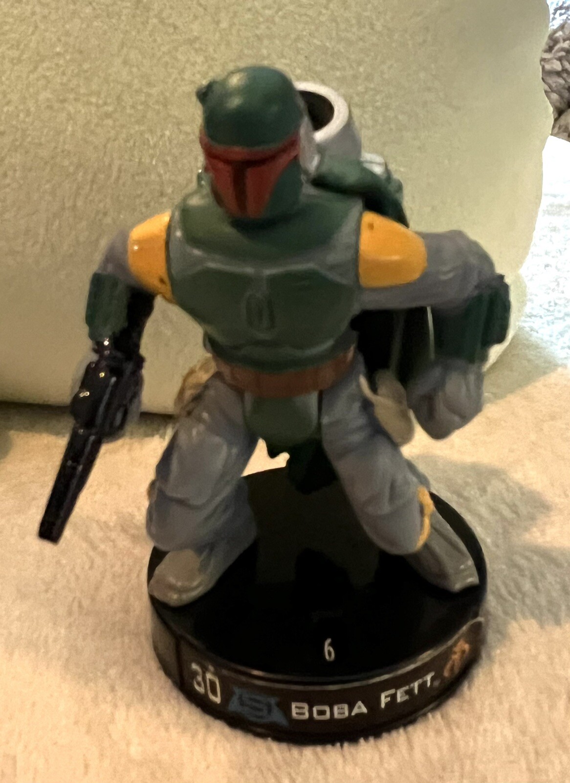 Chewbacca AT-ST Driver & Boba Fett Star Wars Attactix Figures
