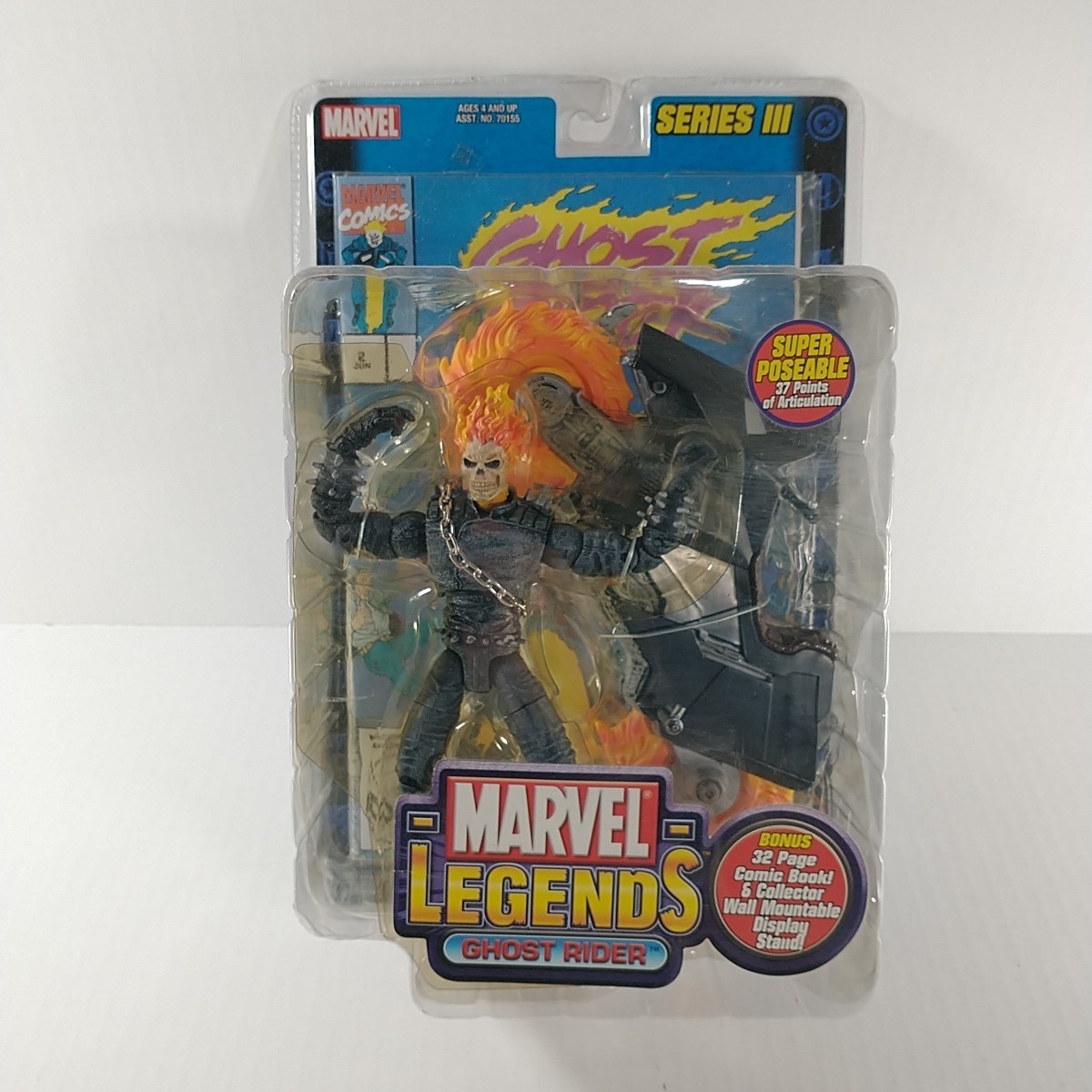 ToyBiz Marvel Legends Series III 3 Set Of 4 Ghost Rider Daredevil Wolverine Thor