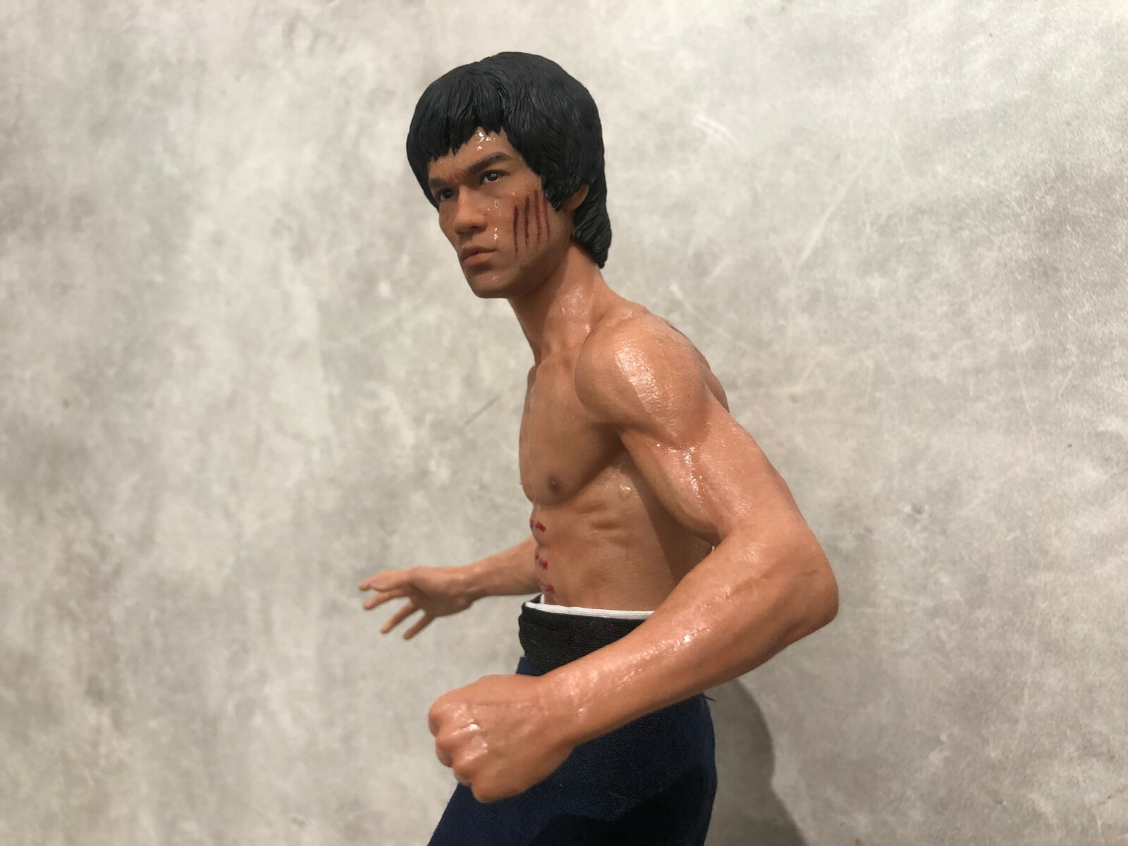 CHINA.X-H Fist of Fury Kung Fu Master Lee 1/6 Resin Tribute Statue Li Xiaolong