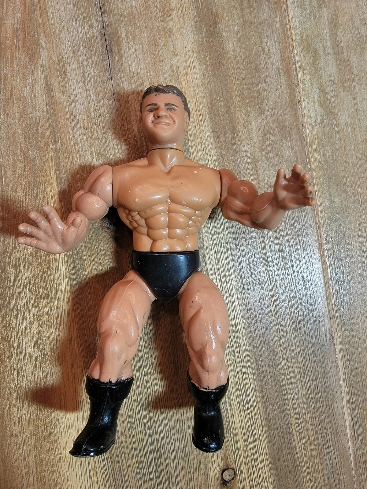 AWA All Star Wrestlers Greg Gagne Black Trunks Remco 1985 Wrestling NWA