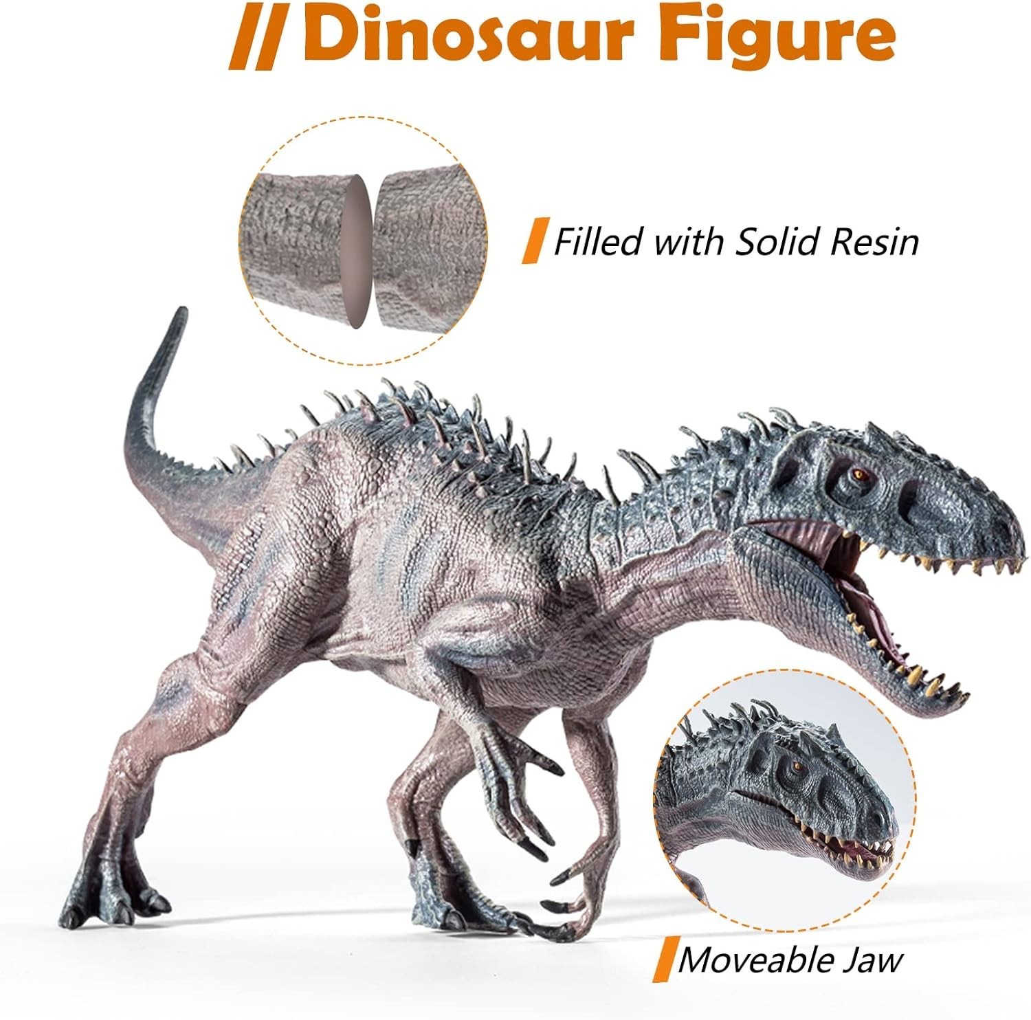 15.7″ Realistic Dinosaur Rex Toy – Durable, Non-Toxic, and Educational Gift