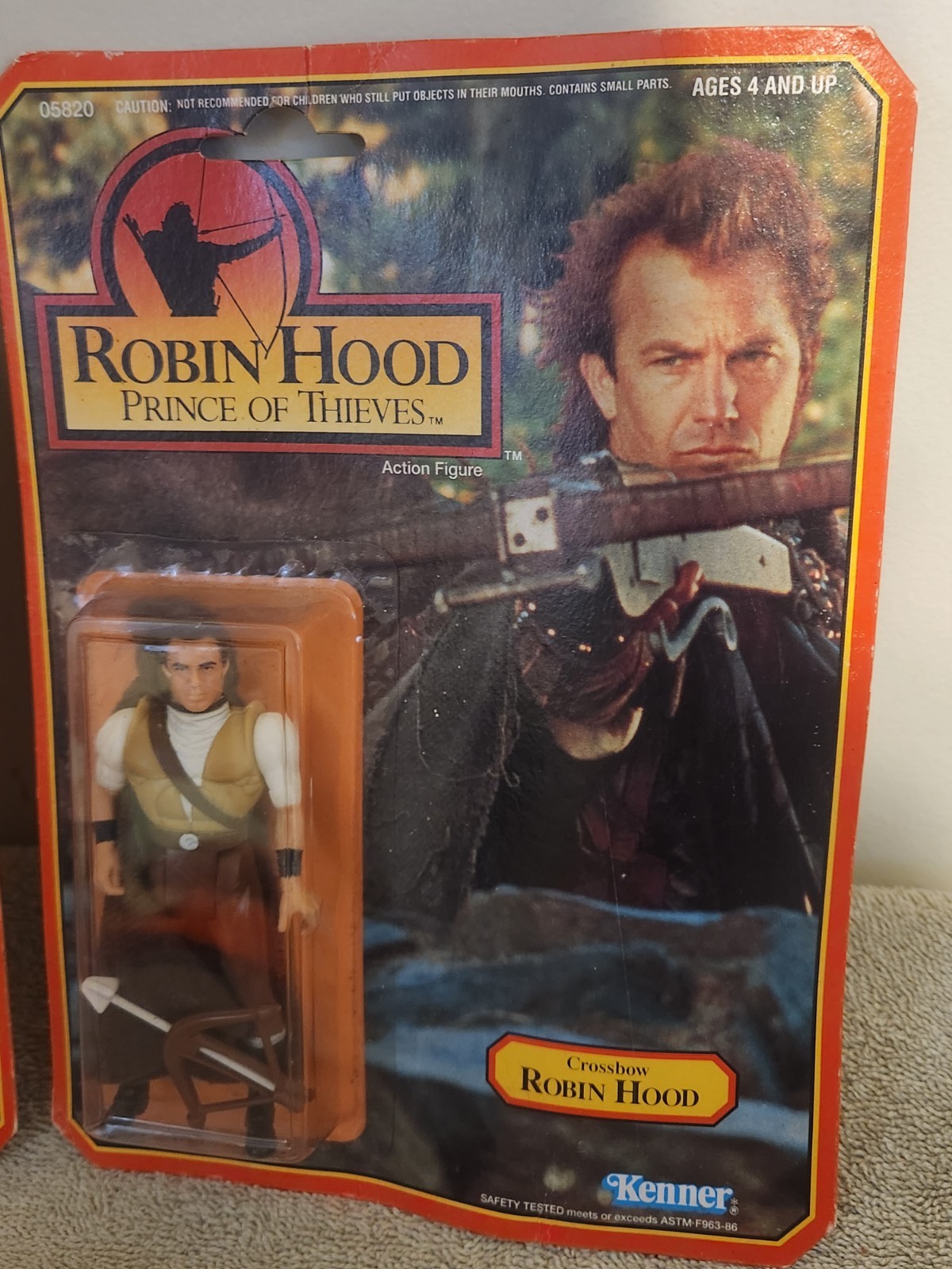 Lot of 3 Kenner Robin Hood Prince of Thieves Sheriff Nottingham COSTNER RICKMAN