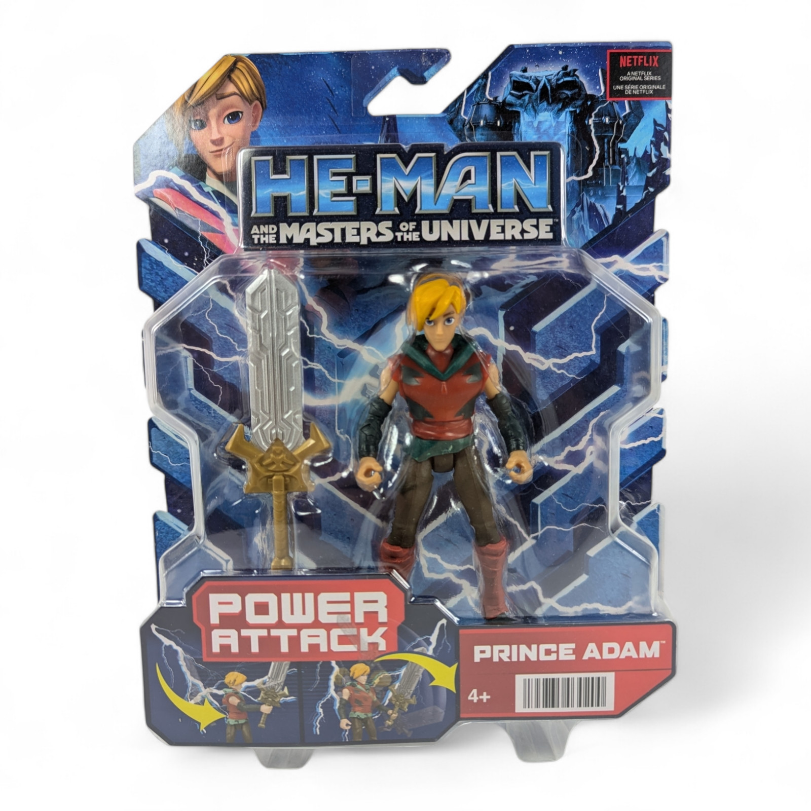 NEW Prince Adam MOTU He-Man Masters of the Universe NETFLIX NEW Sealed
