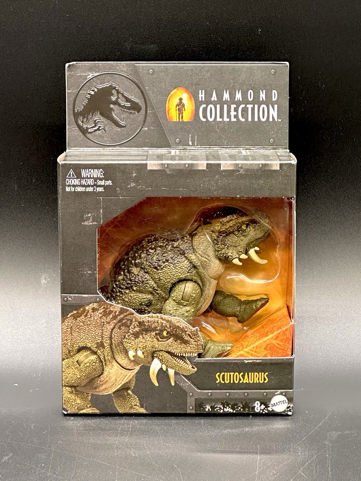 Jurassic Park World Hammond Collection Scutosaurus Action Figure