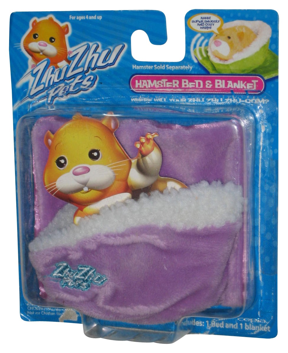 Zhu Zhu Pets Hamster (2008) Cepia Bed & Blanket Cloth Accessory – (Damaged Pack