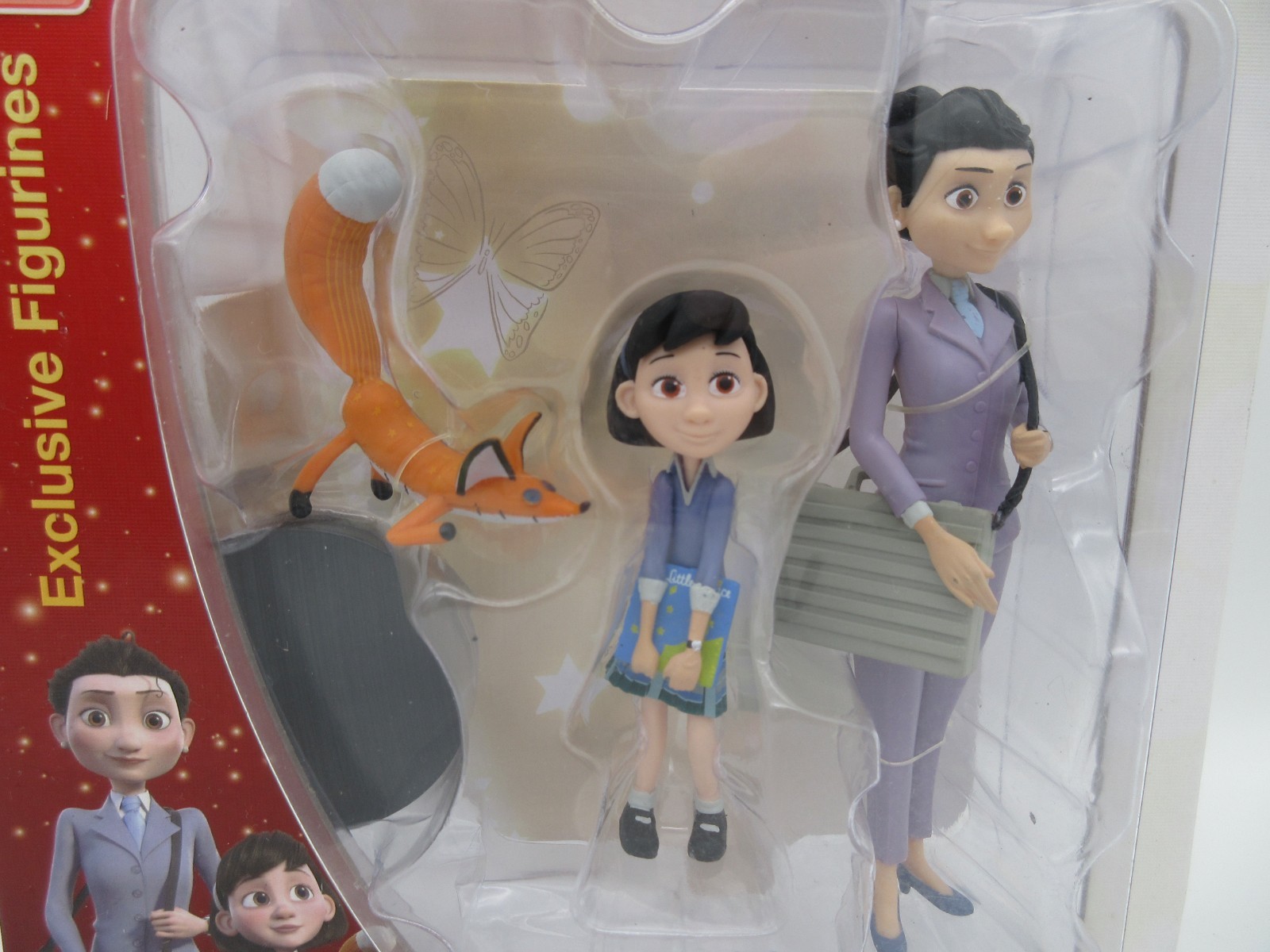 The Little Prince Little Girl, Her Mom and Fox Toy Figures #824759 [Hape, 2015]