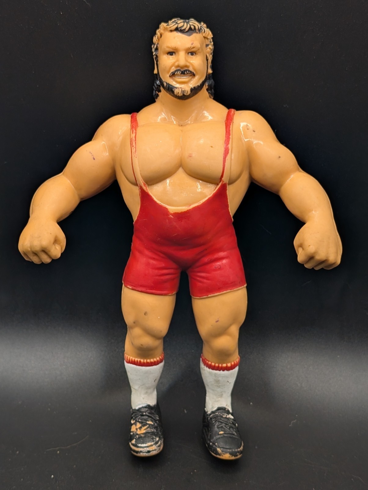 Vintage 1987 WWF LJN Ted Arcidi Wrestling Superstars Figure Titan Sports WWE