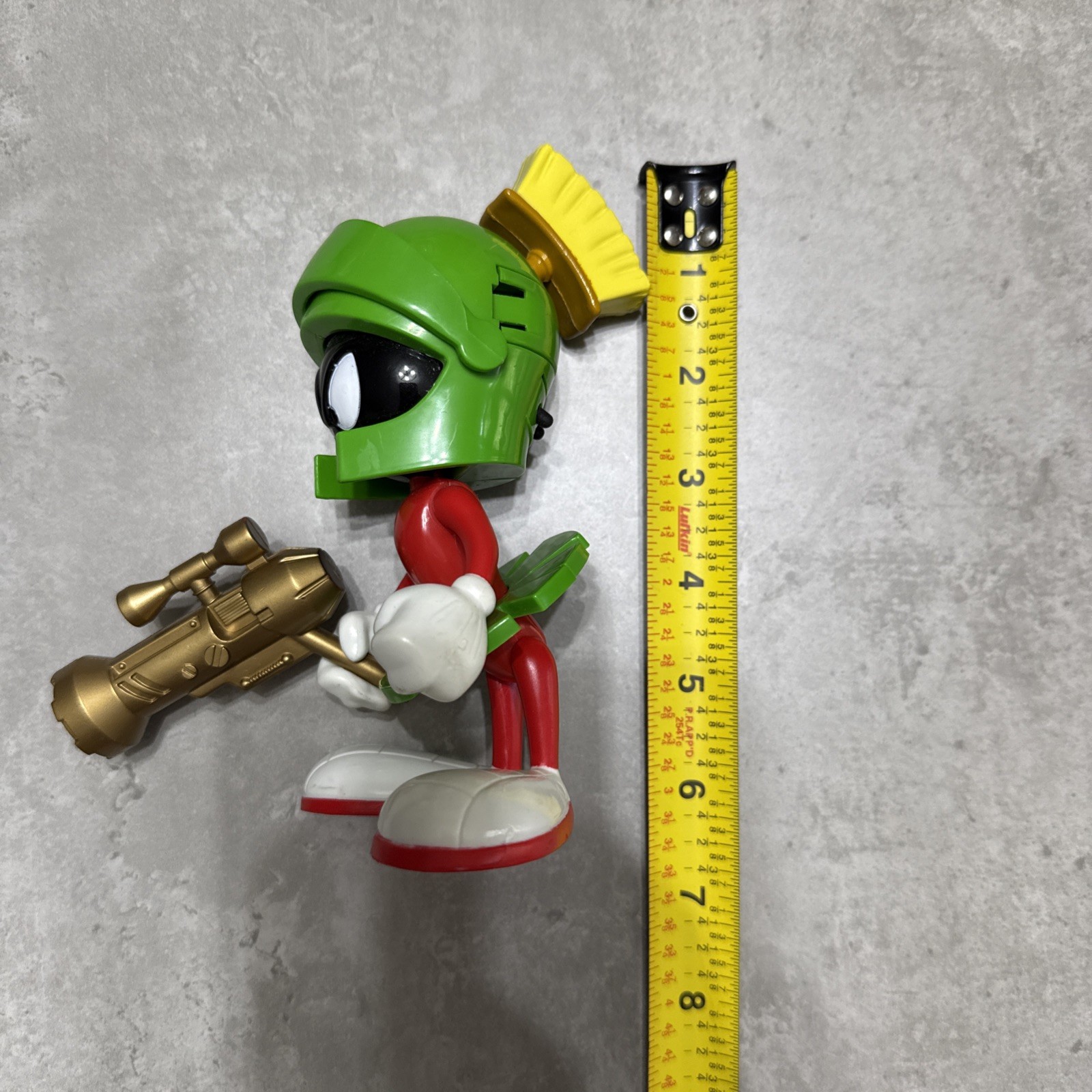 Warner Bros Looney Tunes Marvin the Martian 6” Talking Action Figure 1993 Loose