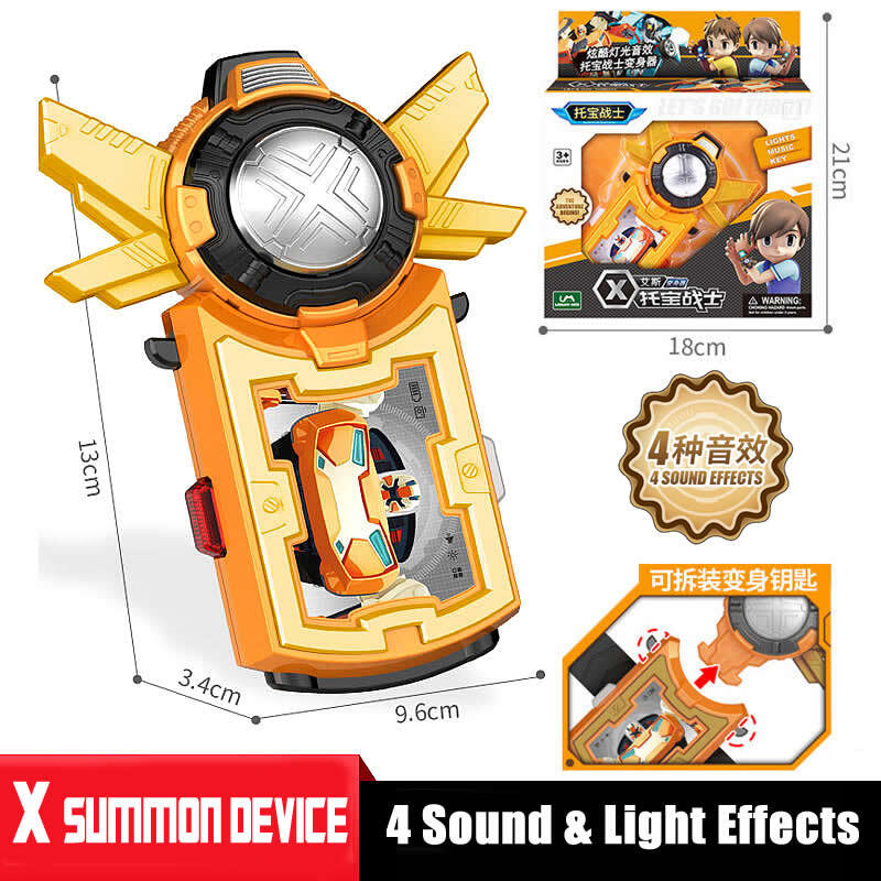 Tobot Fighter Evolution X Y R Figure Kids Boys Toy Car Truck Vehicle Robot Gift
