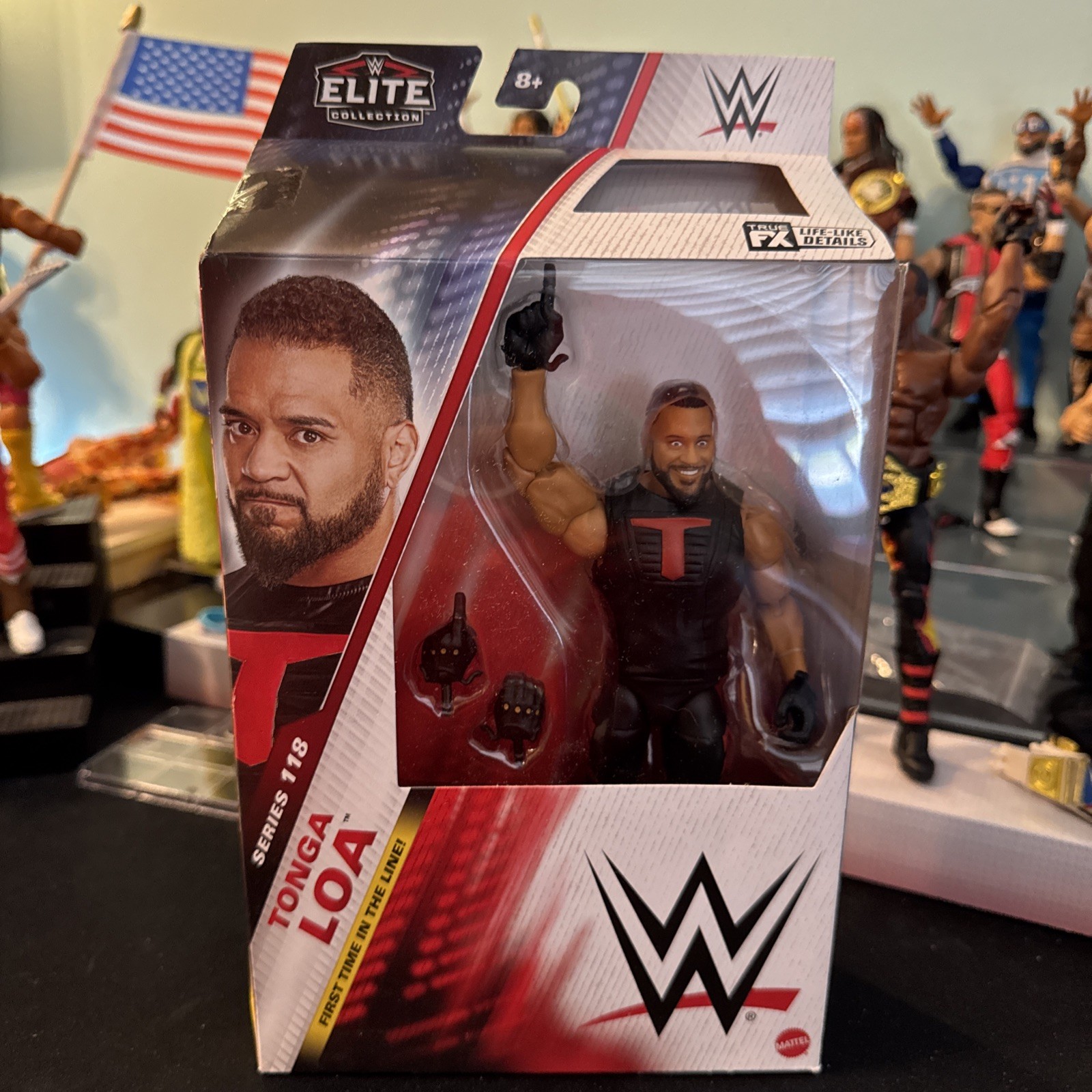 Tonga Loa WWE Mattel Elite Series #118 Wrestling Action Figure